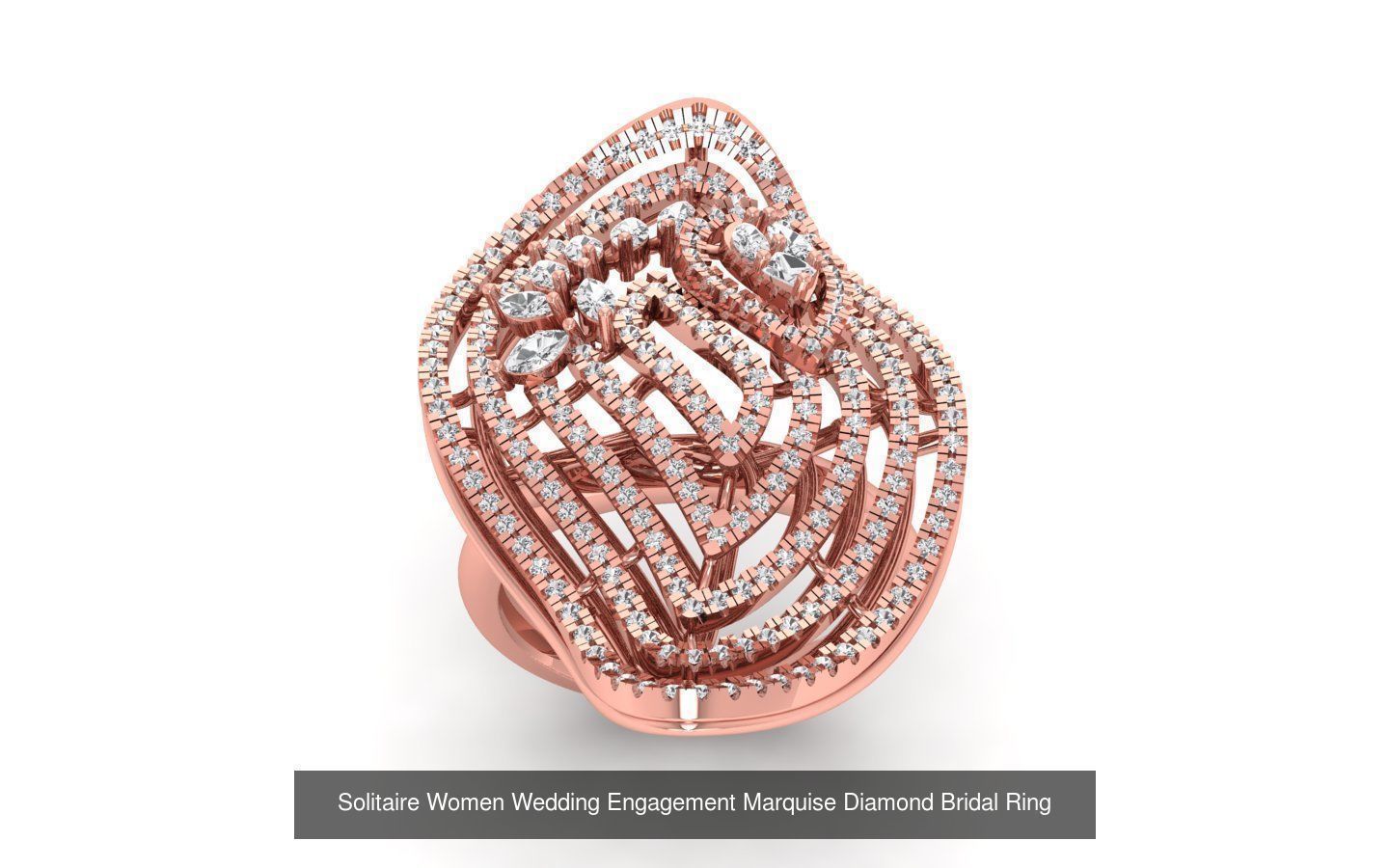 60 Women Wedding Engagement Marquise Diamond Rings Collection _27