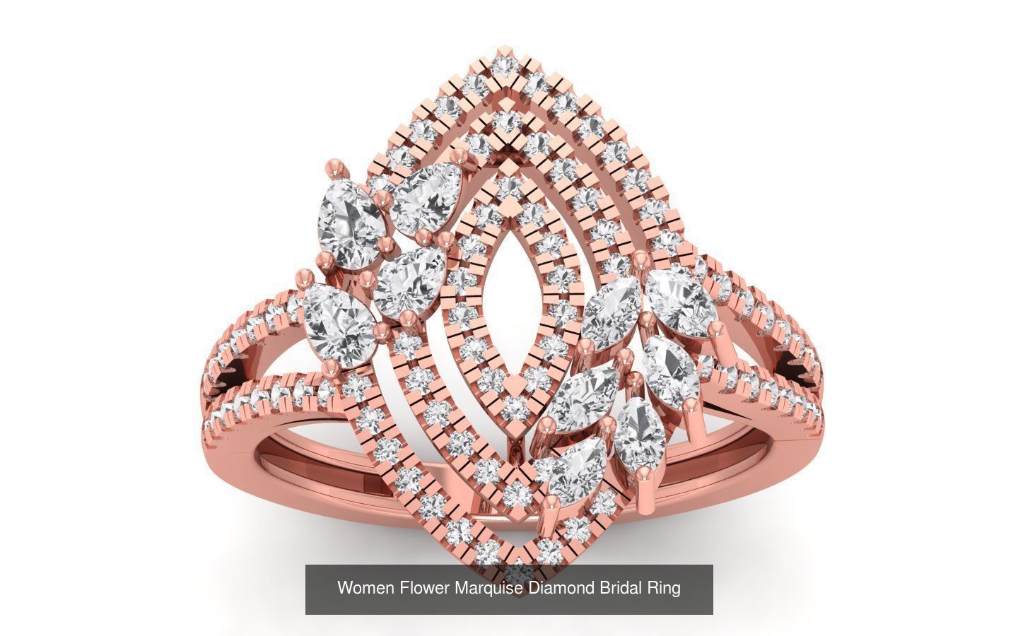 60 Women Wedding Engagement Marquise Diamond Rings Collection _52