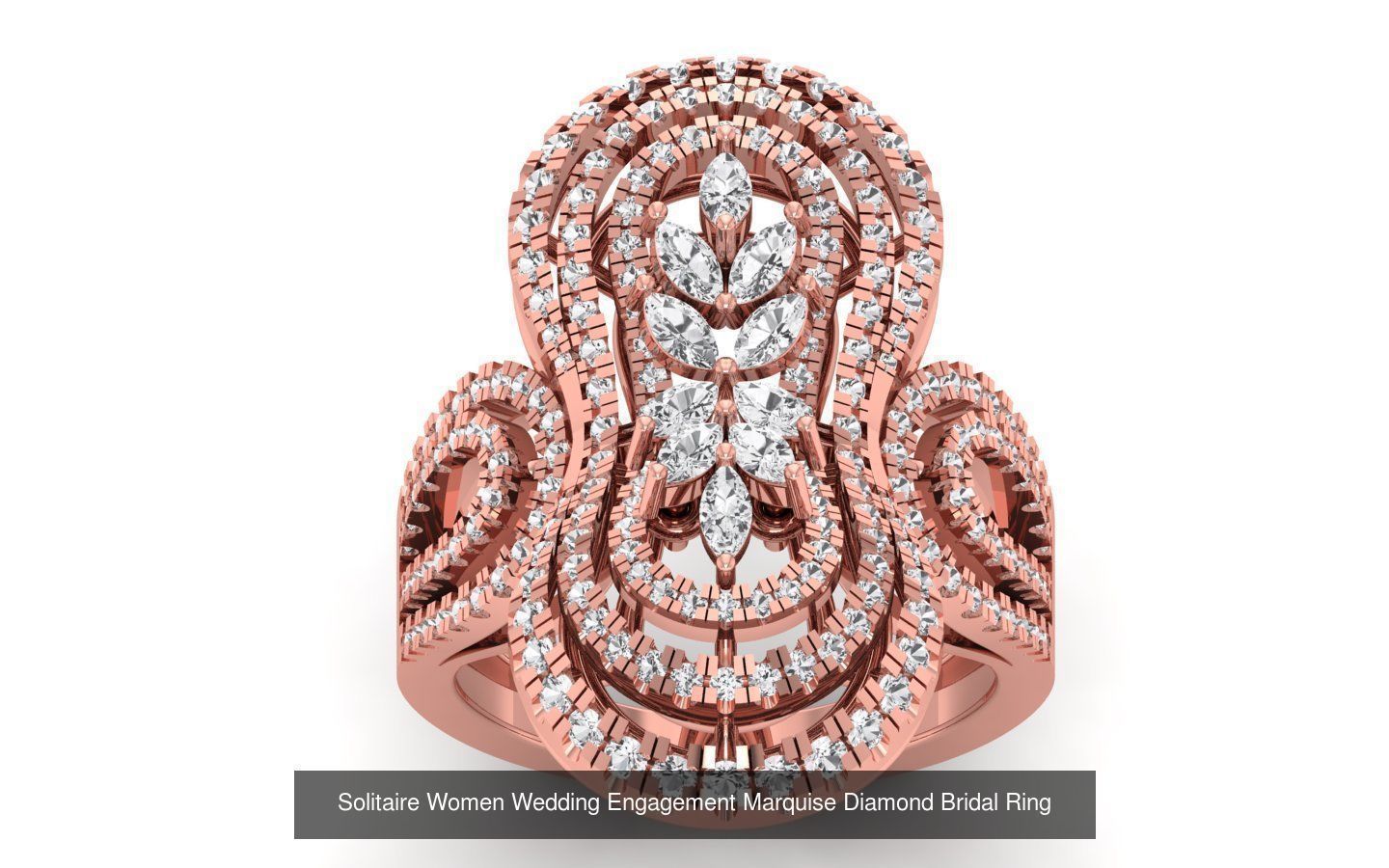 60 Women Wedding Engagement Marquise Diamond Rings Collection _28