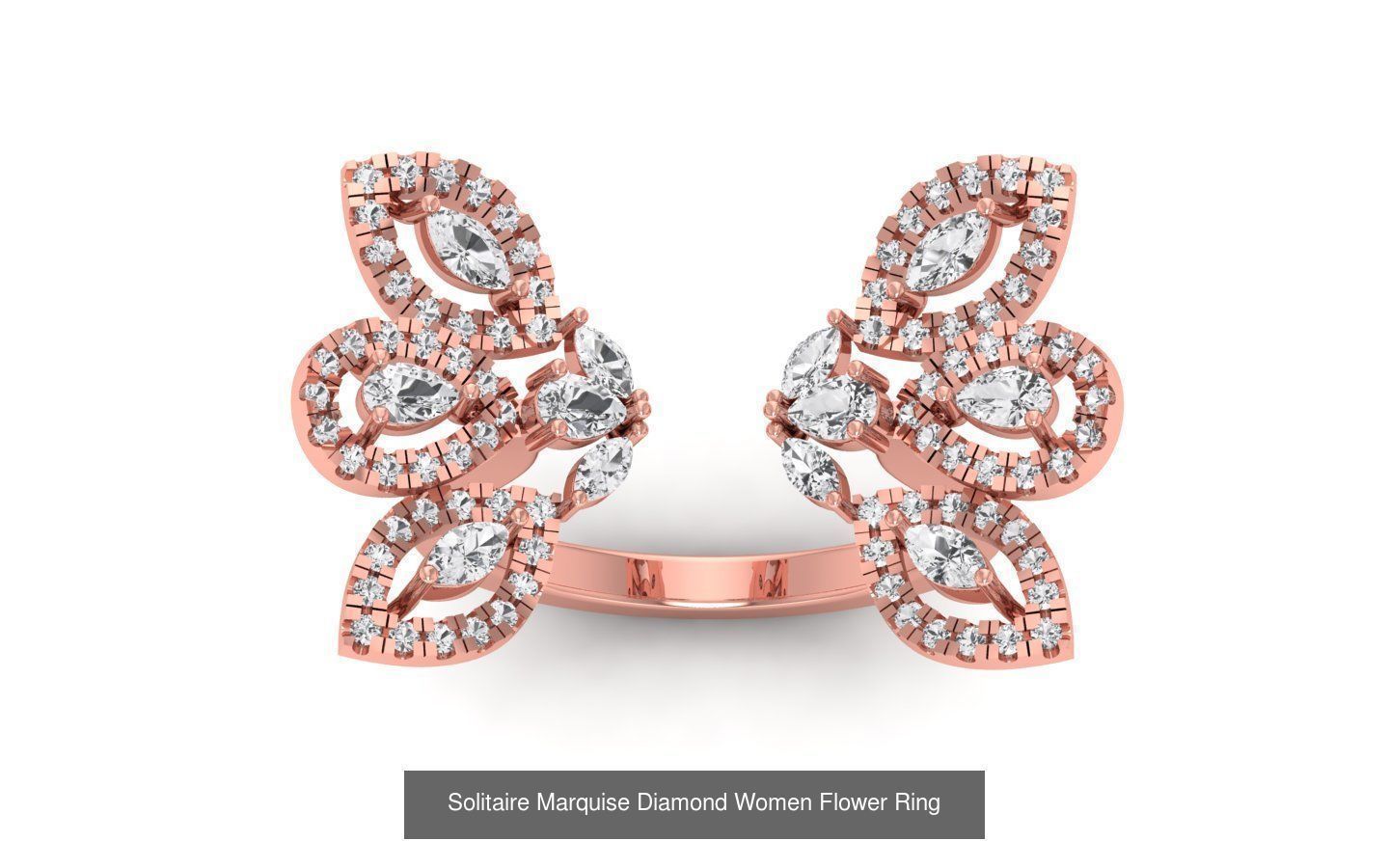 60 Women Wedding Engagement Marquise Diamond Rings Collection _59