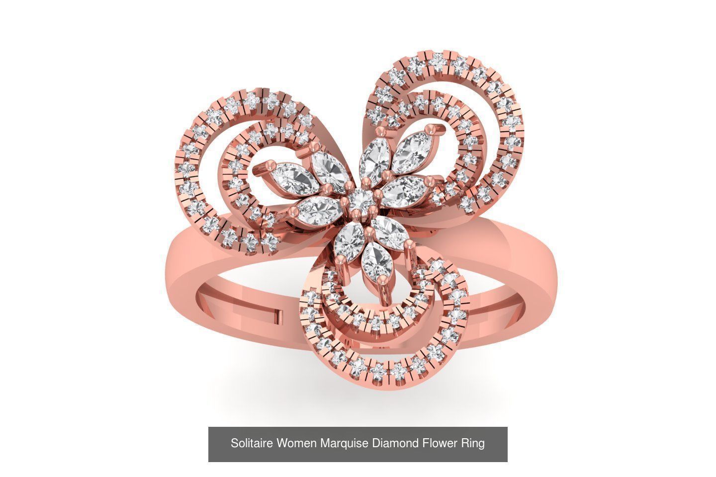60 Women Wedding Engagement Marquise Diamond Rings Collection _15