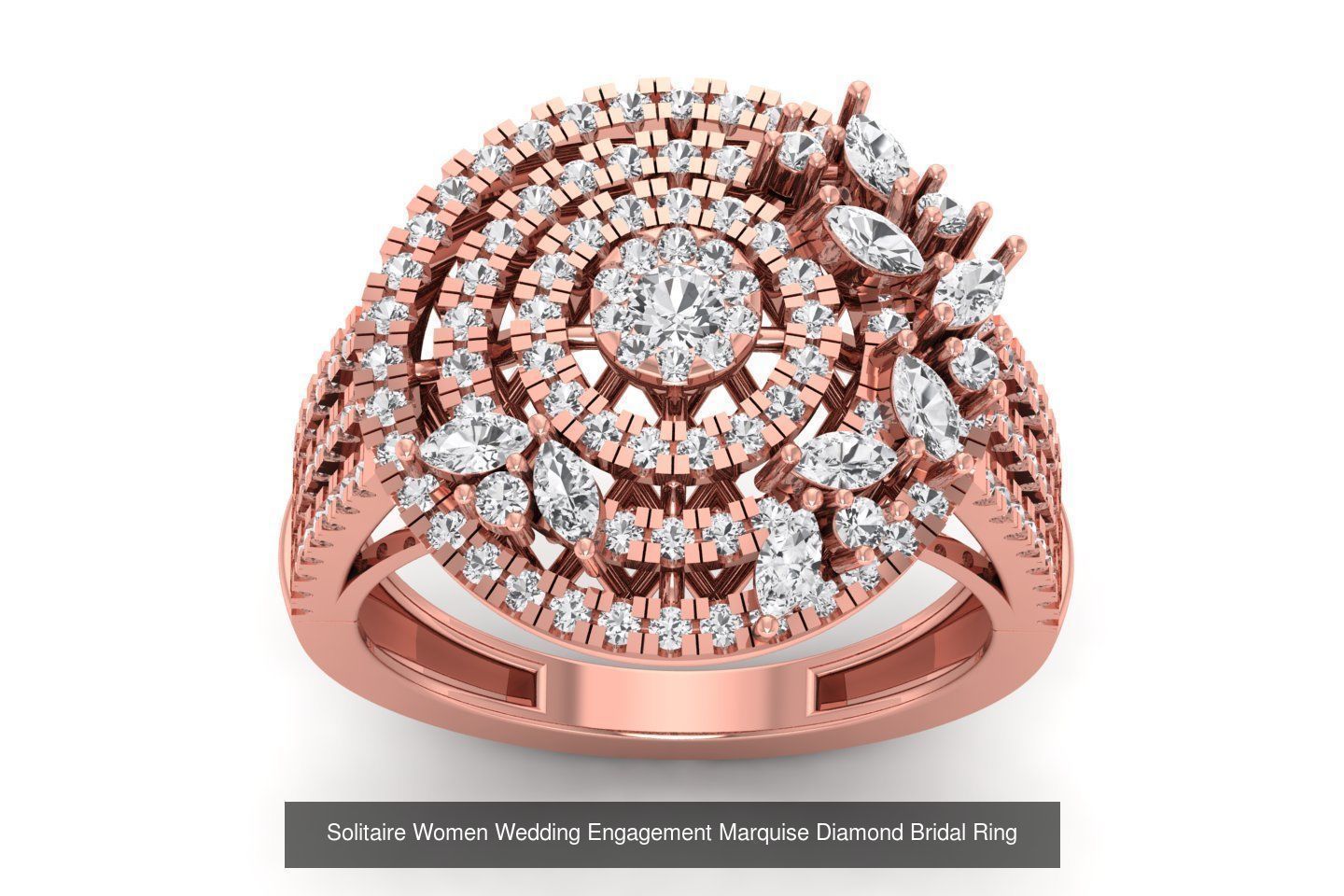 60 Women Wedding Engagement Marquise Diamond Rings Collection _32