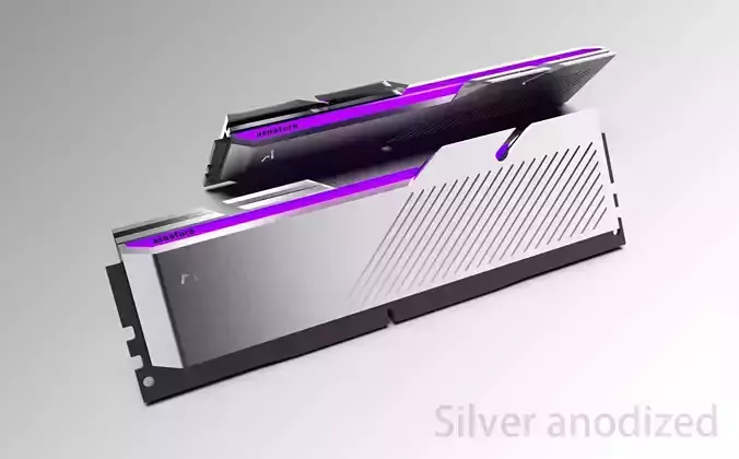 DDR5 RAM concept model 3D model