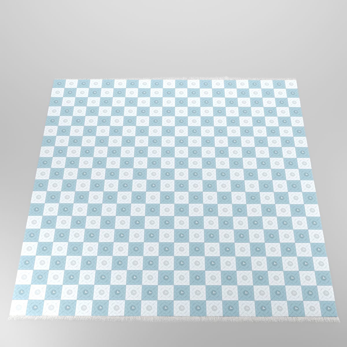 Persian Carpet Collection-vol9-4k texture Low-poly 3D model_5