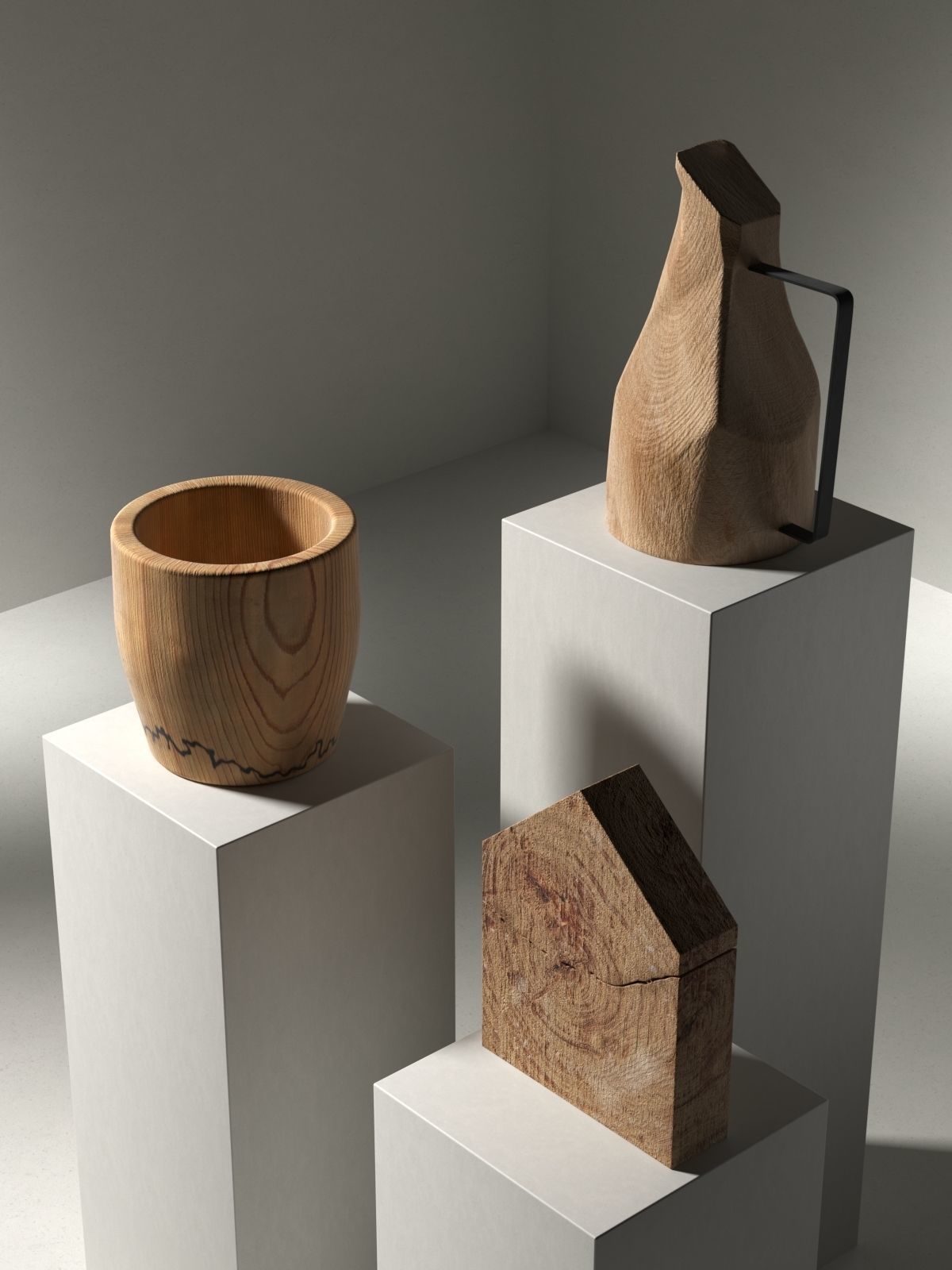 Decorative Objects Set 40 3D model_1