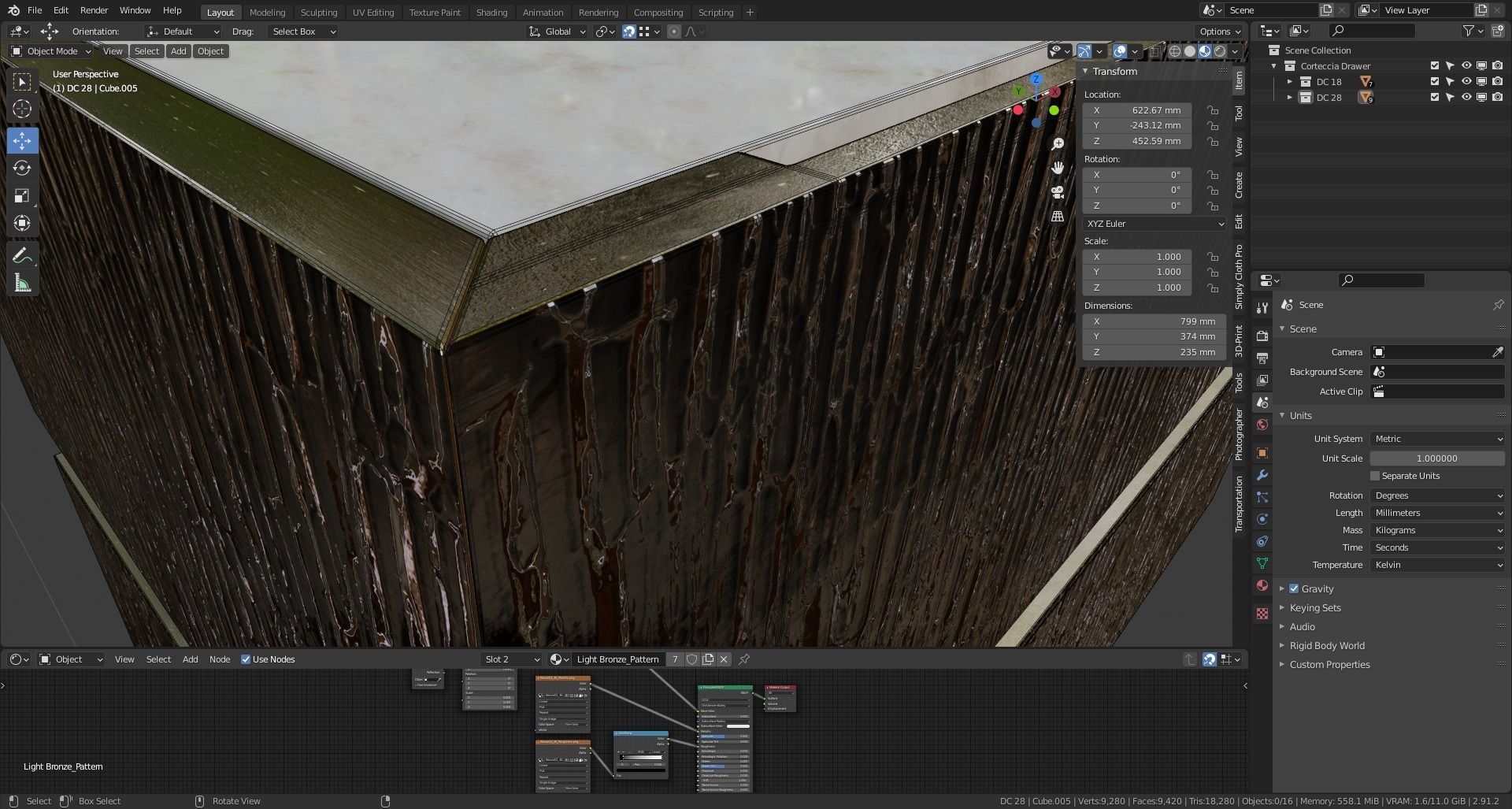 Corteccia Drawers designed by laurameroni 3D model_7