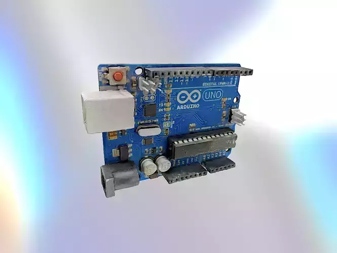 Arduino UNO R3 Circuit Board 3D model