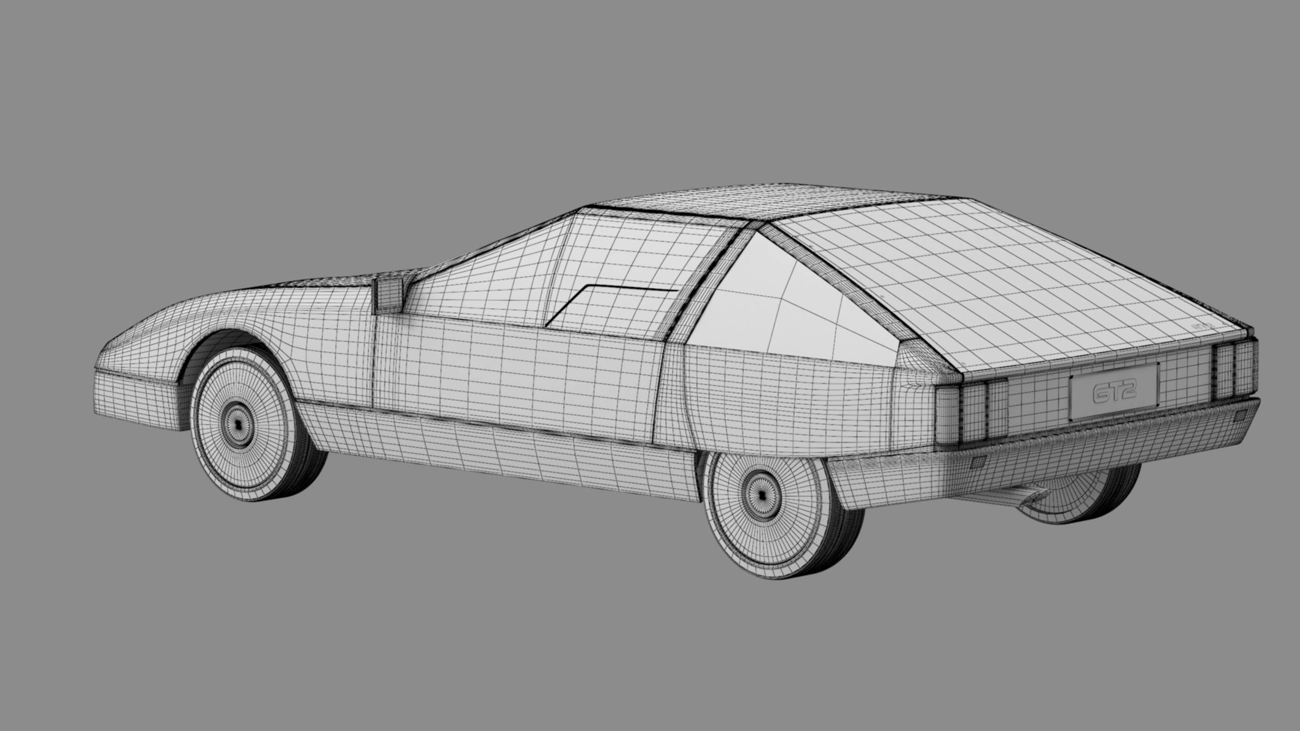 Opel GT2 Style consept car 3D model_54