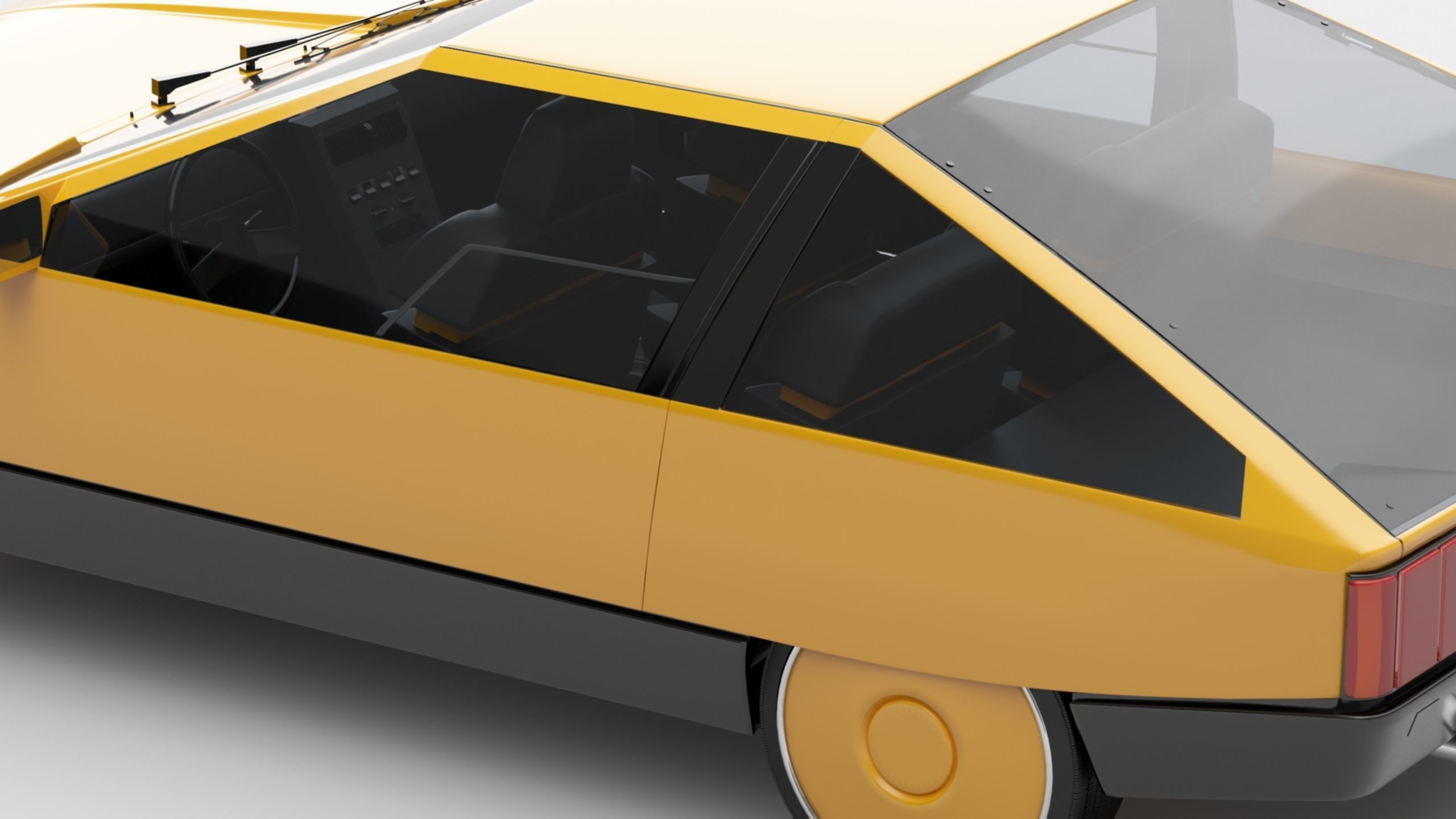 Opel GT2 Style consept car 3D model_1