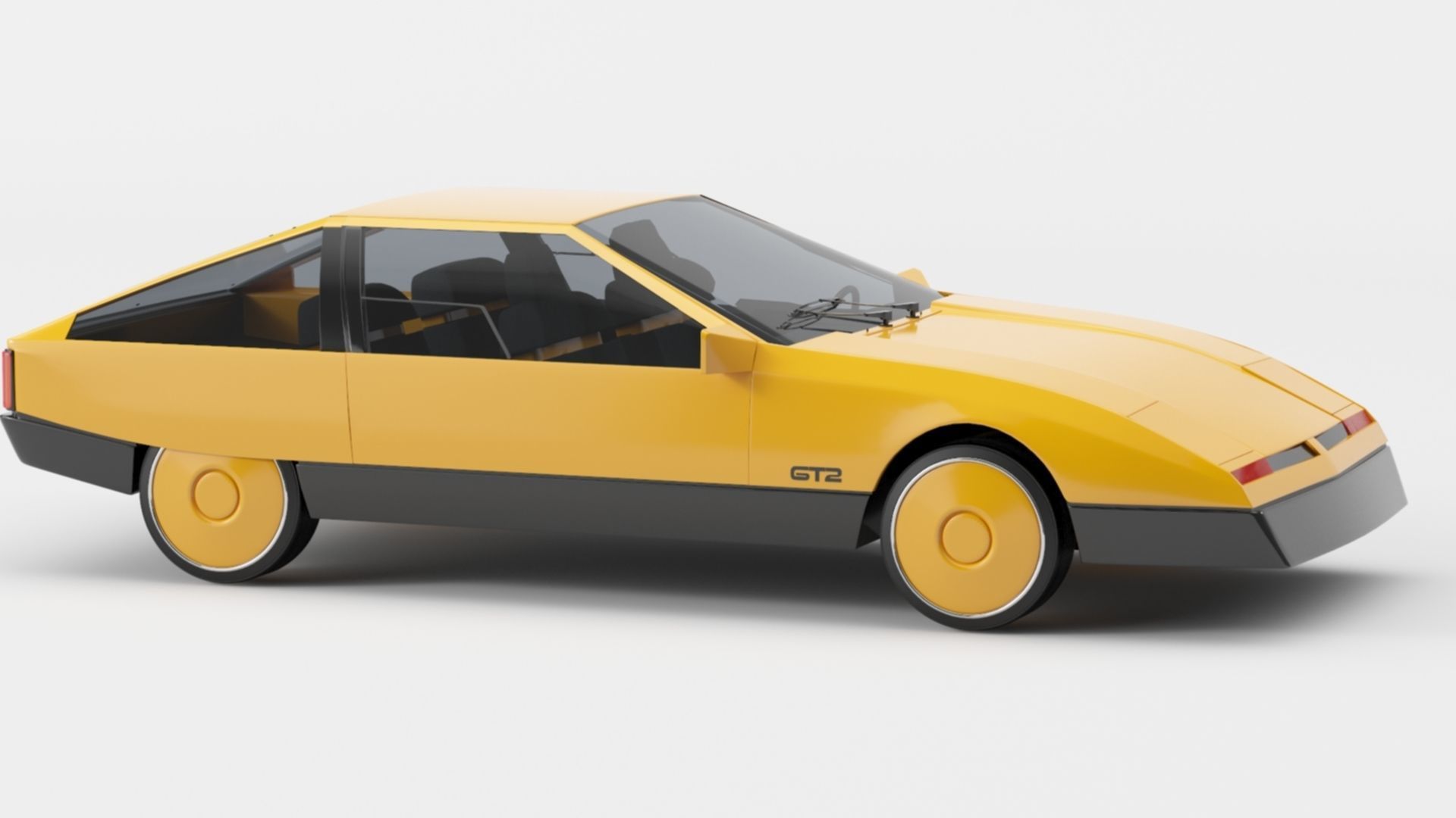 Opel GT2 Style consept car 3D model_20