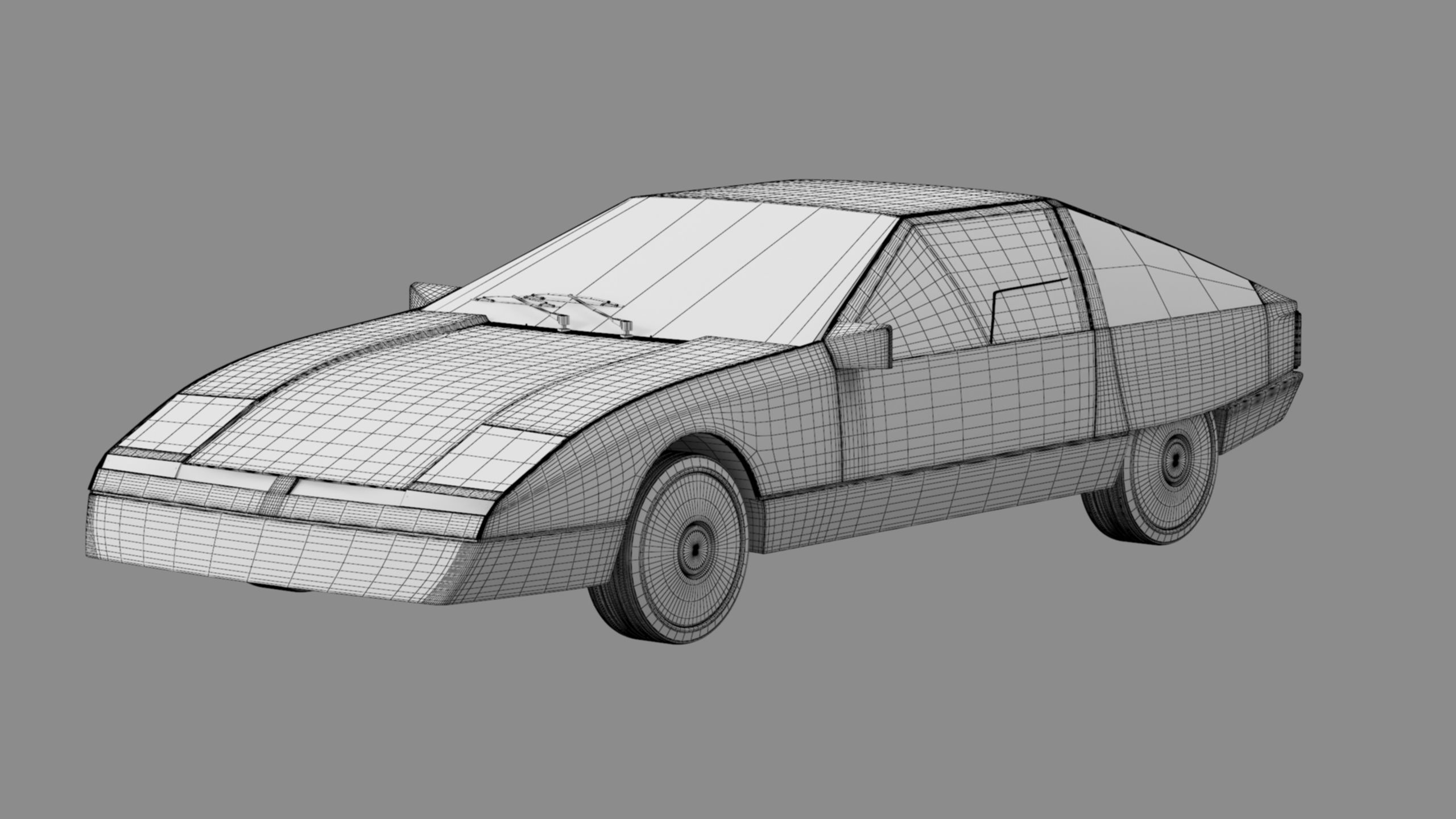 Opel GT2 Style consept car 3D model_30