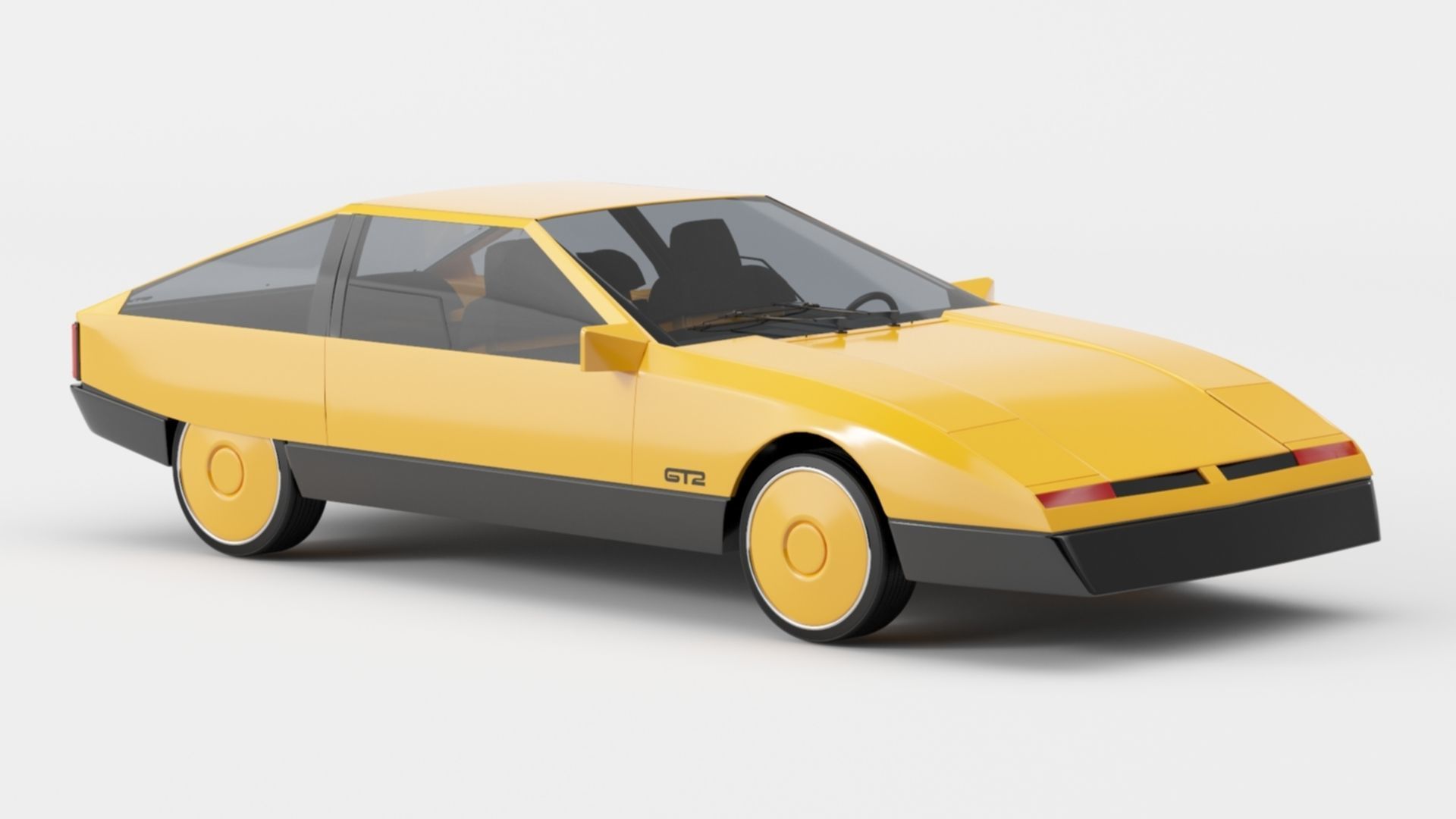 Opel GT2 Style consept car 3D model_19