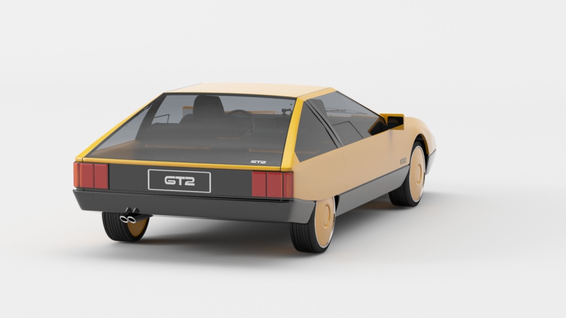 Opel GT2 Style consept car 3D model_28