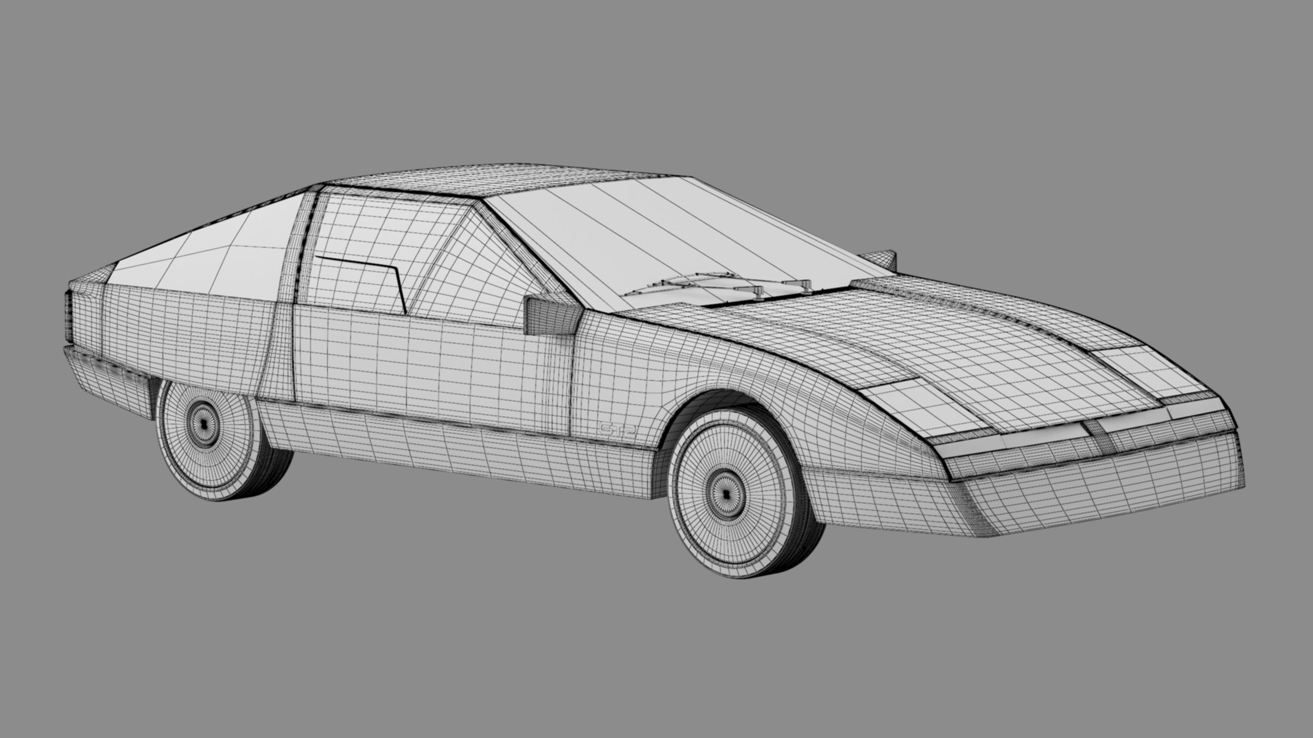 Opel GT2 Style consept car 3D model_53