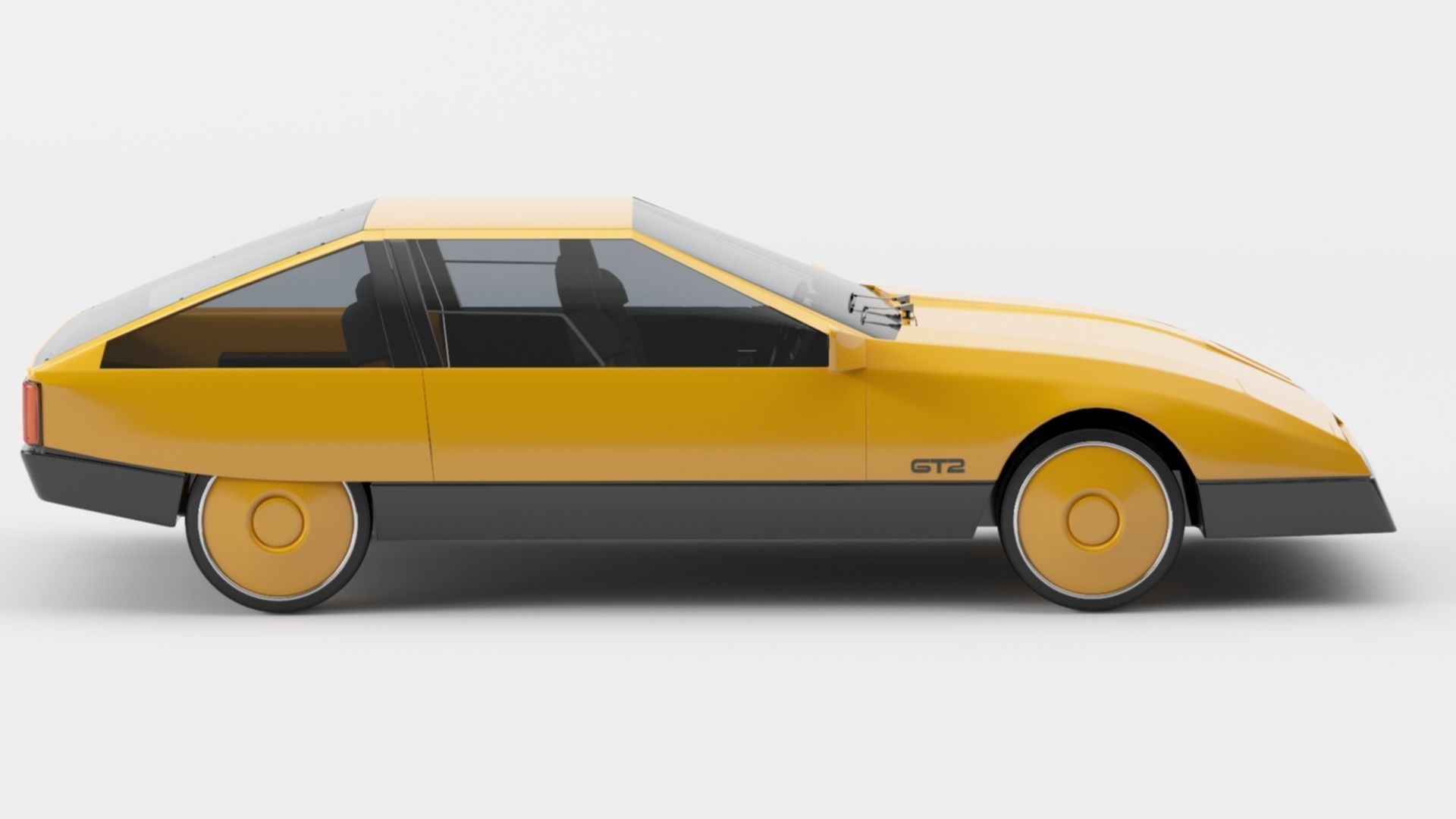 Opel GT2 Style consept car 3D model_17