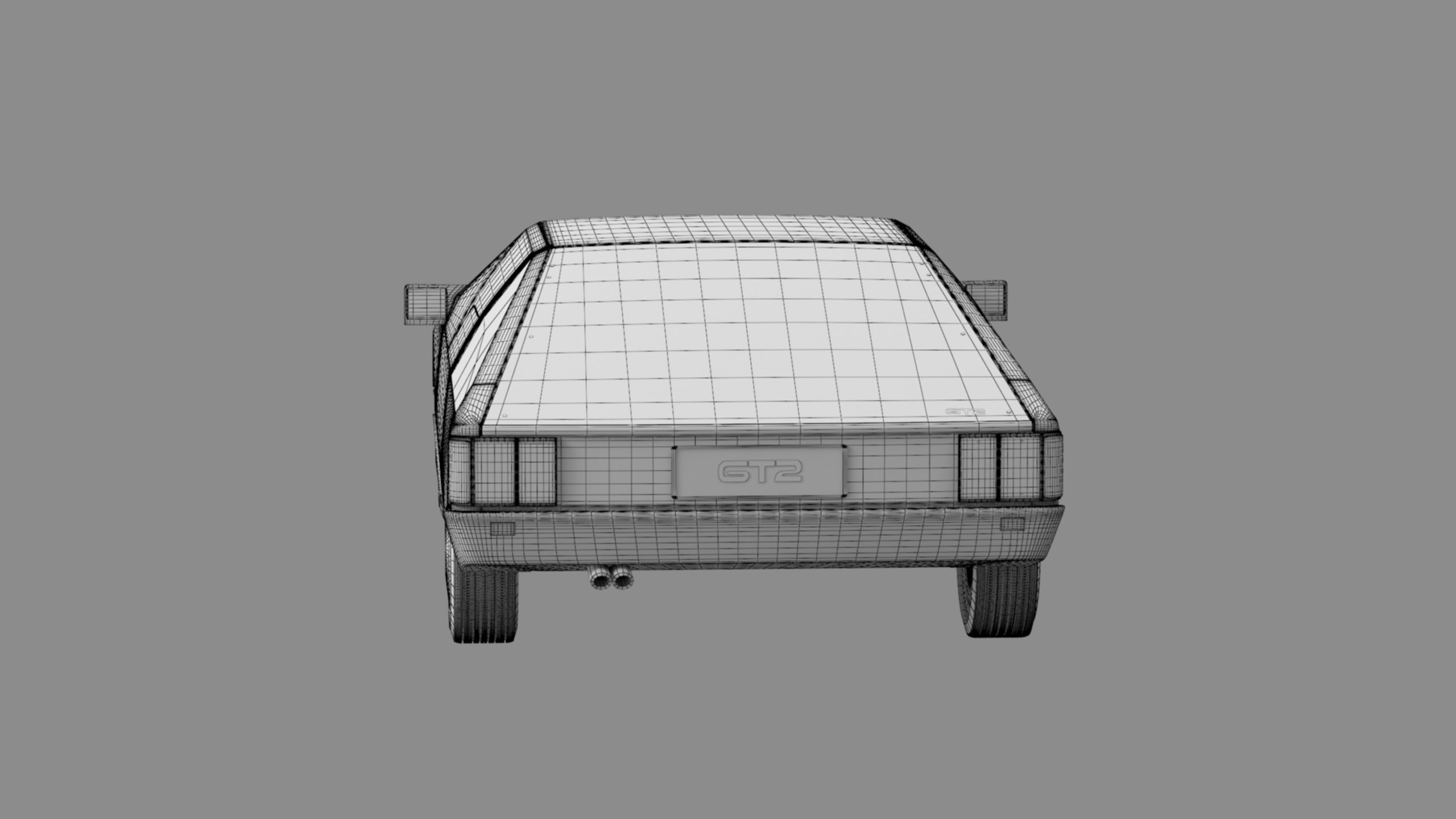 Opel GT2 Style consept car 3D model_40