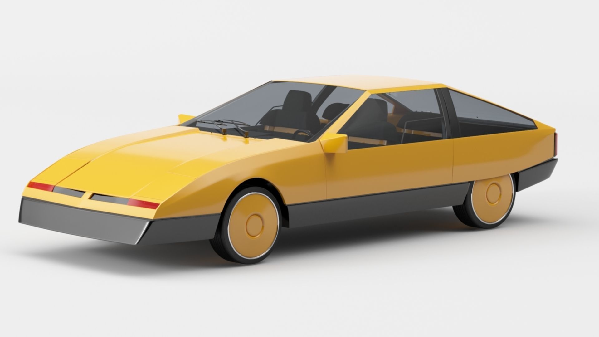 Opel GT2 Style consept car 3D model_12