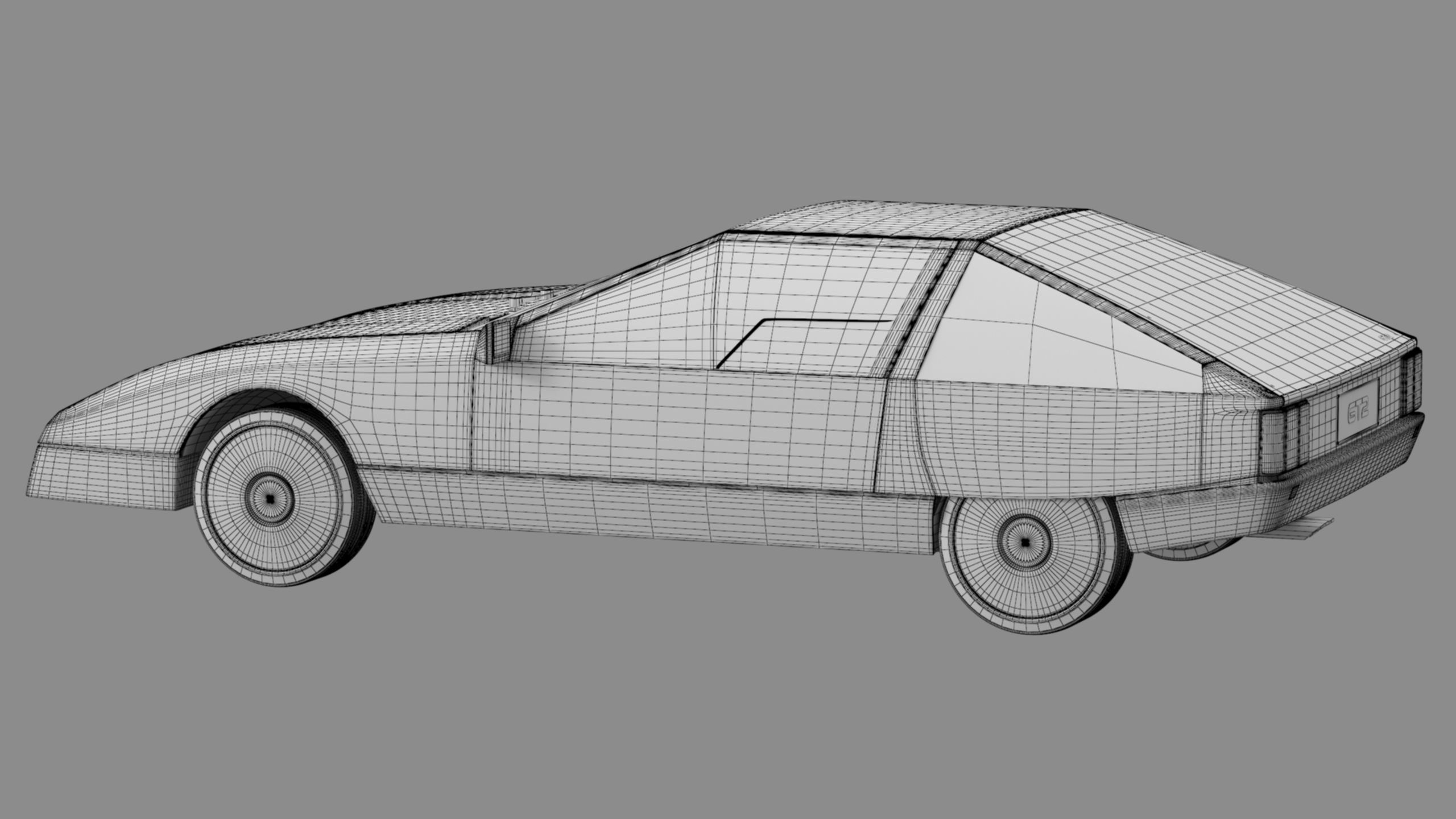 Opel GT2 Style consept car 3D model_32