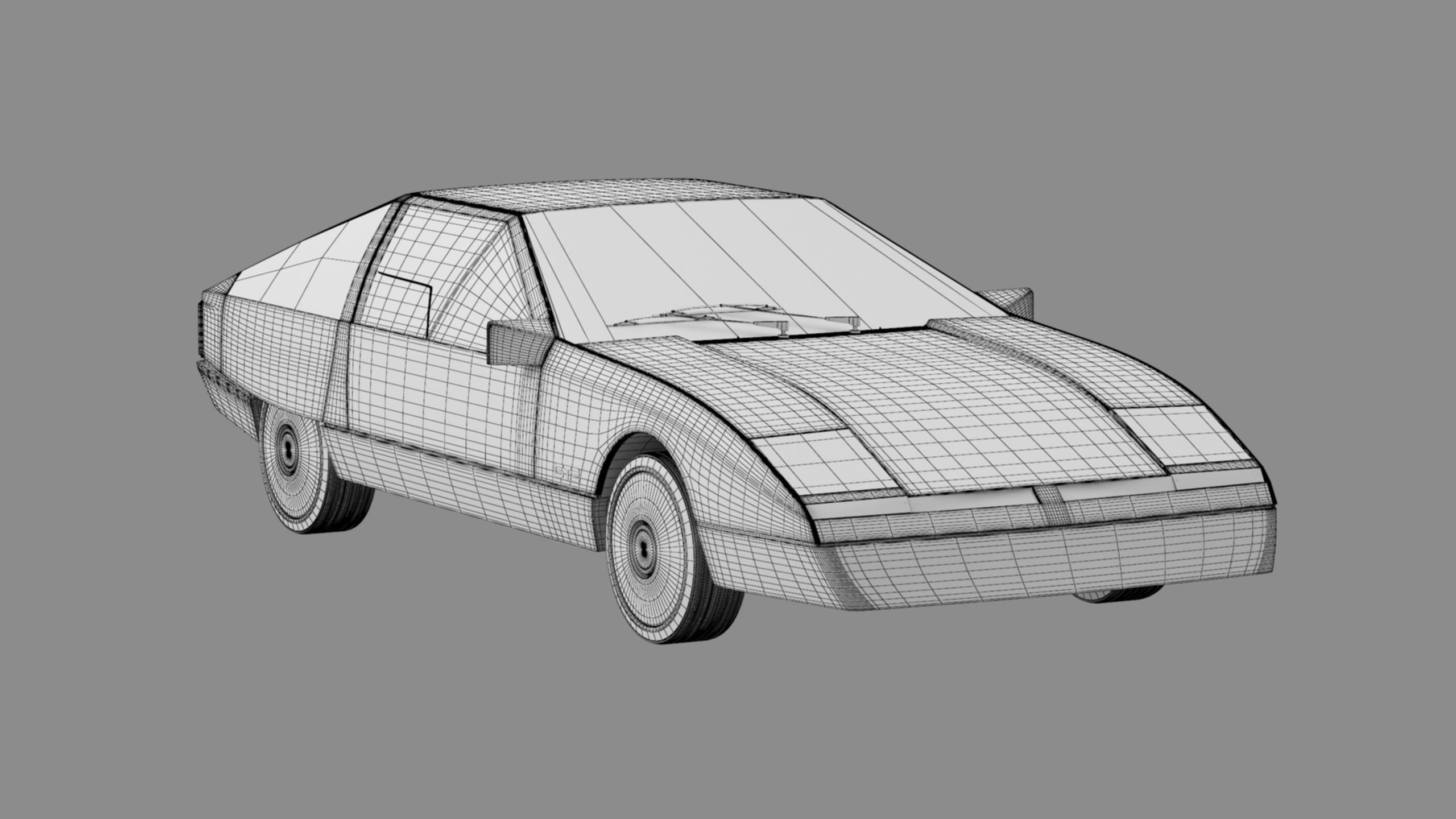 Opel GT2 Style consept car 3D model_43