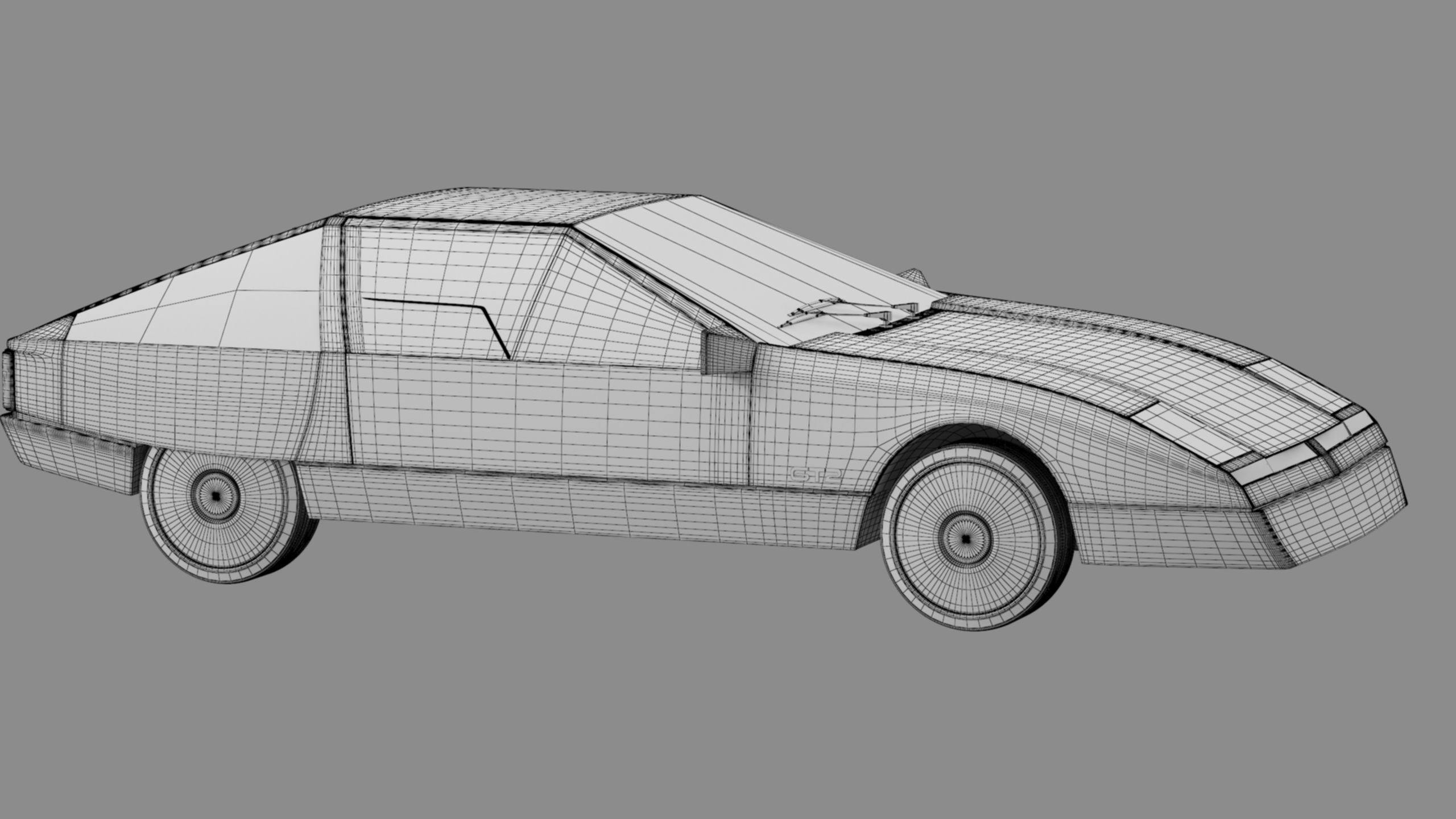 Opel GT2 Style consept car 3D model_36