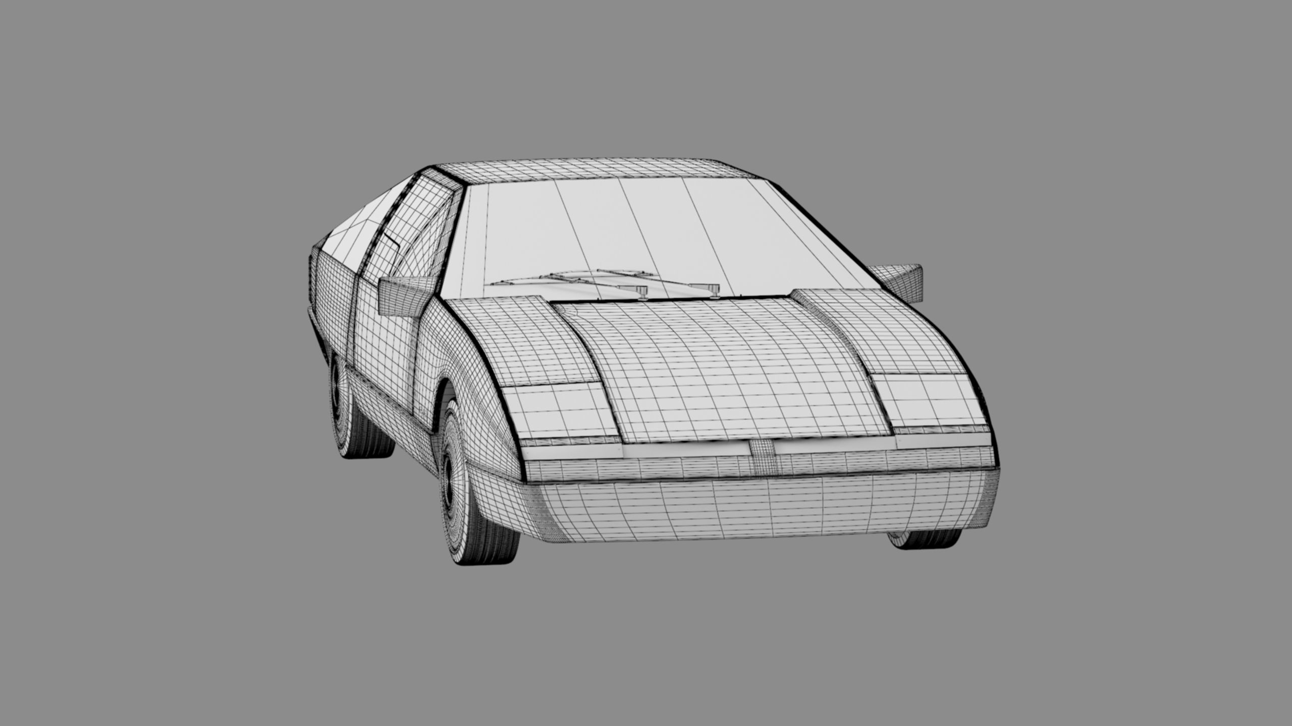 Opel GT2 Style consept car 3D model_44