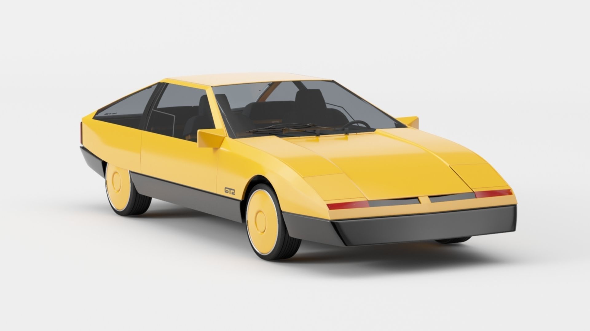Opel GT2 Style consept car 3D model_18