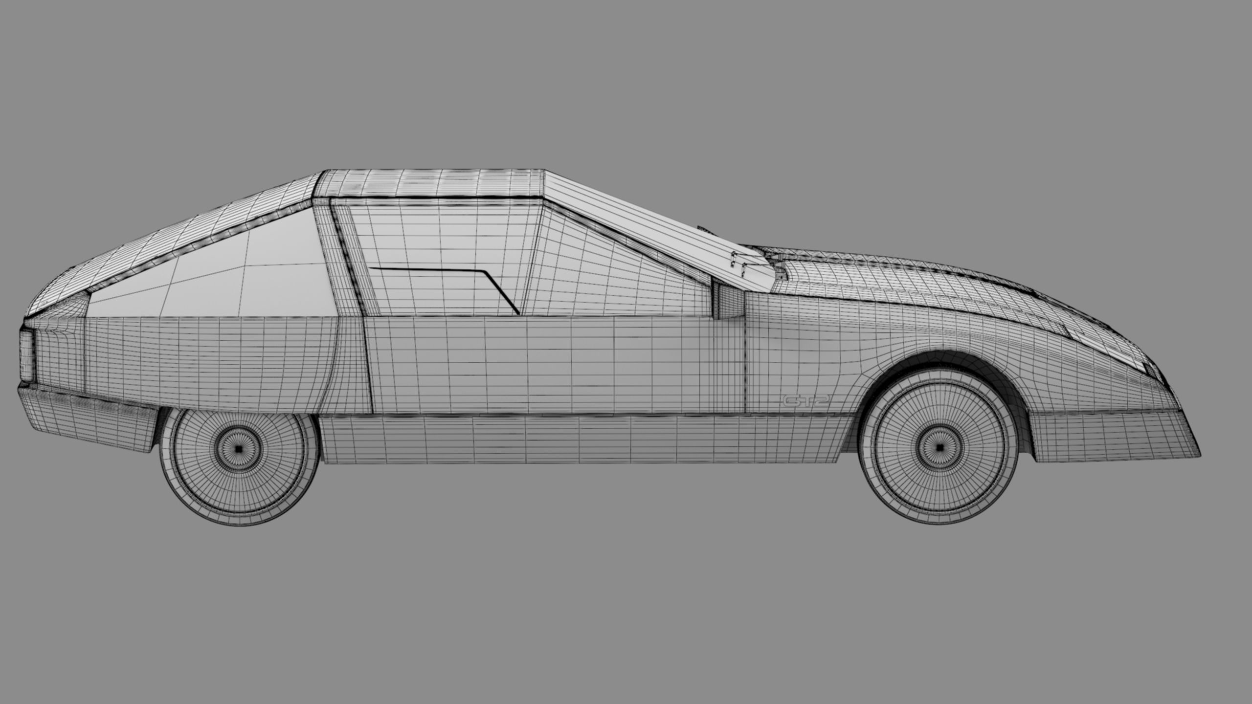 Opel GT2 Style consept car 3D model_42
