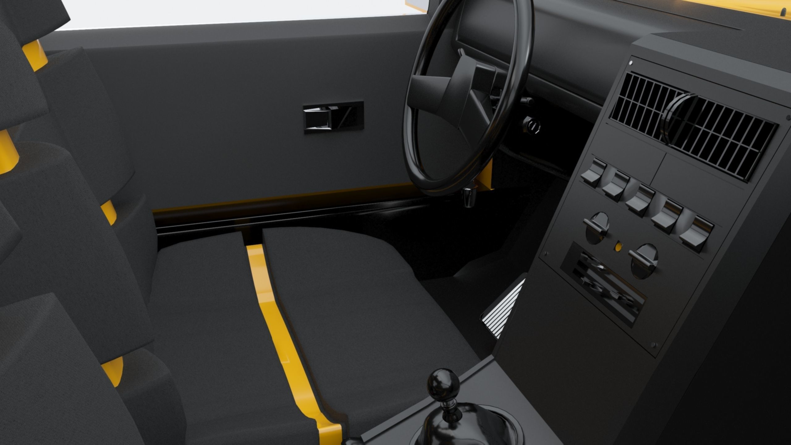 Opel GT2 Style consept car 3D model_6