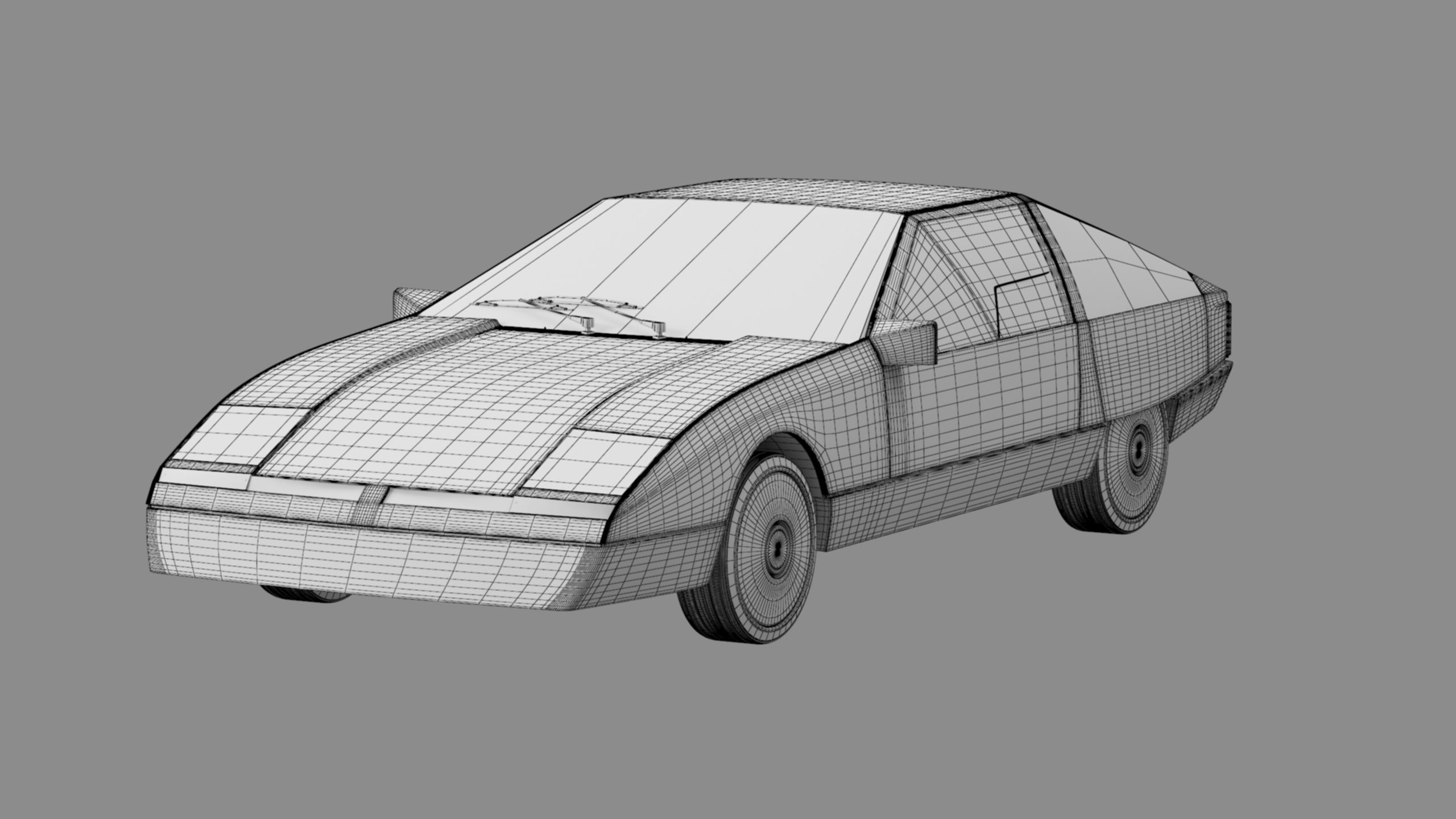Opel GT2 Style consept car 3D model_49