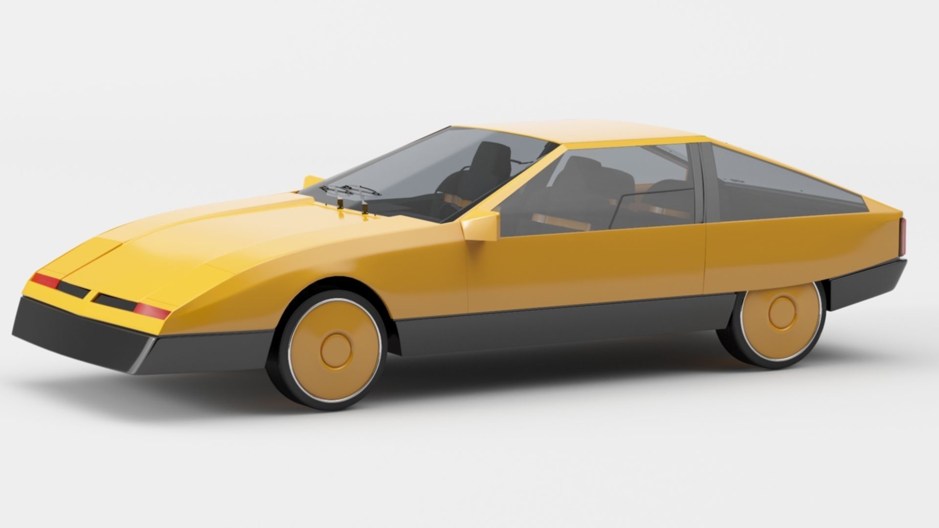 Opel GT2 Style consept car 3D model_8