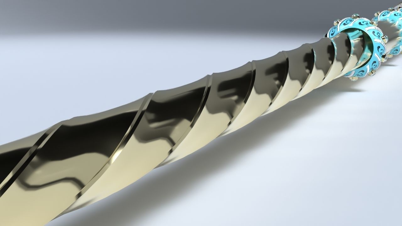 The Sovereigns Sceptre with Cross 3D model_18