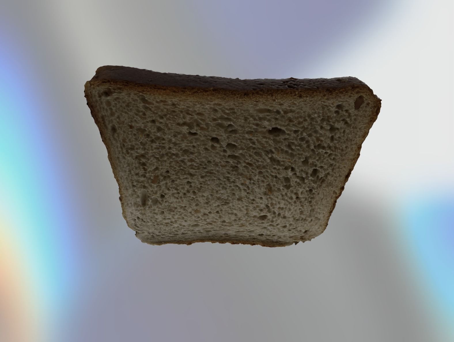 A slice of bread 3D model_3