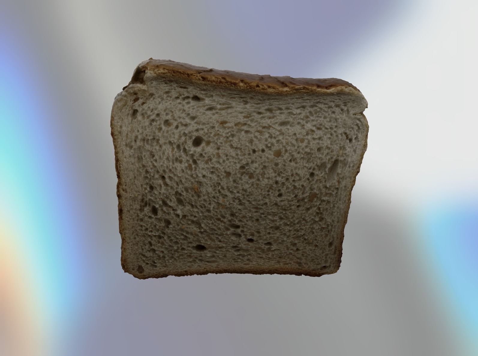 A slice of bread 3D model_5
