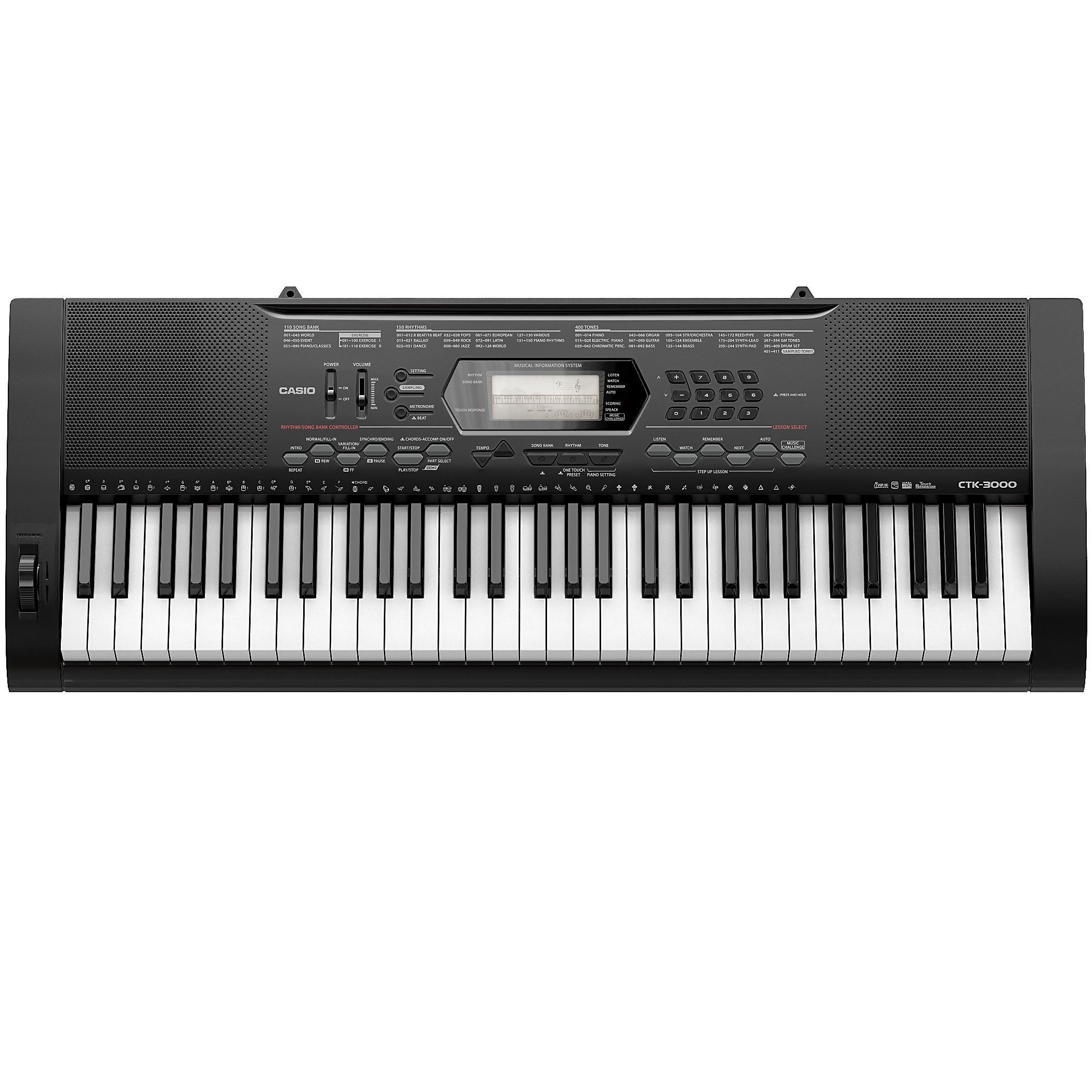 Synthesizer CASIO 3D model_1