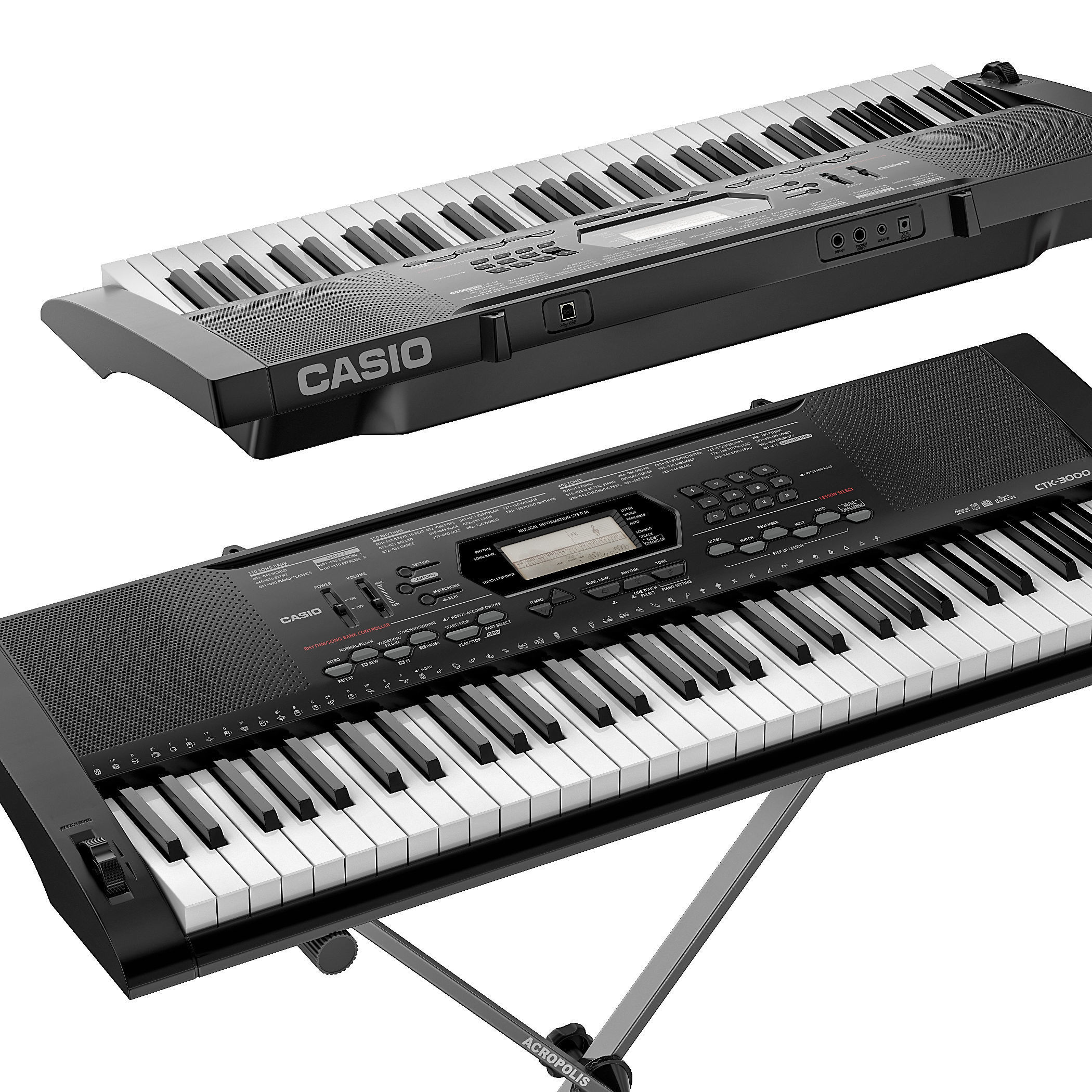 Synthesizer CASIO 3D model_6