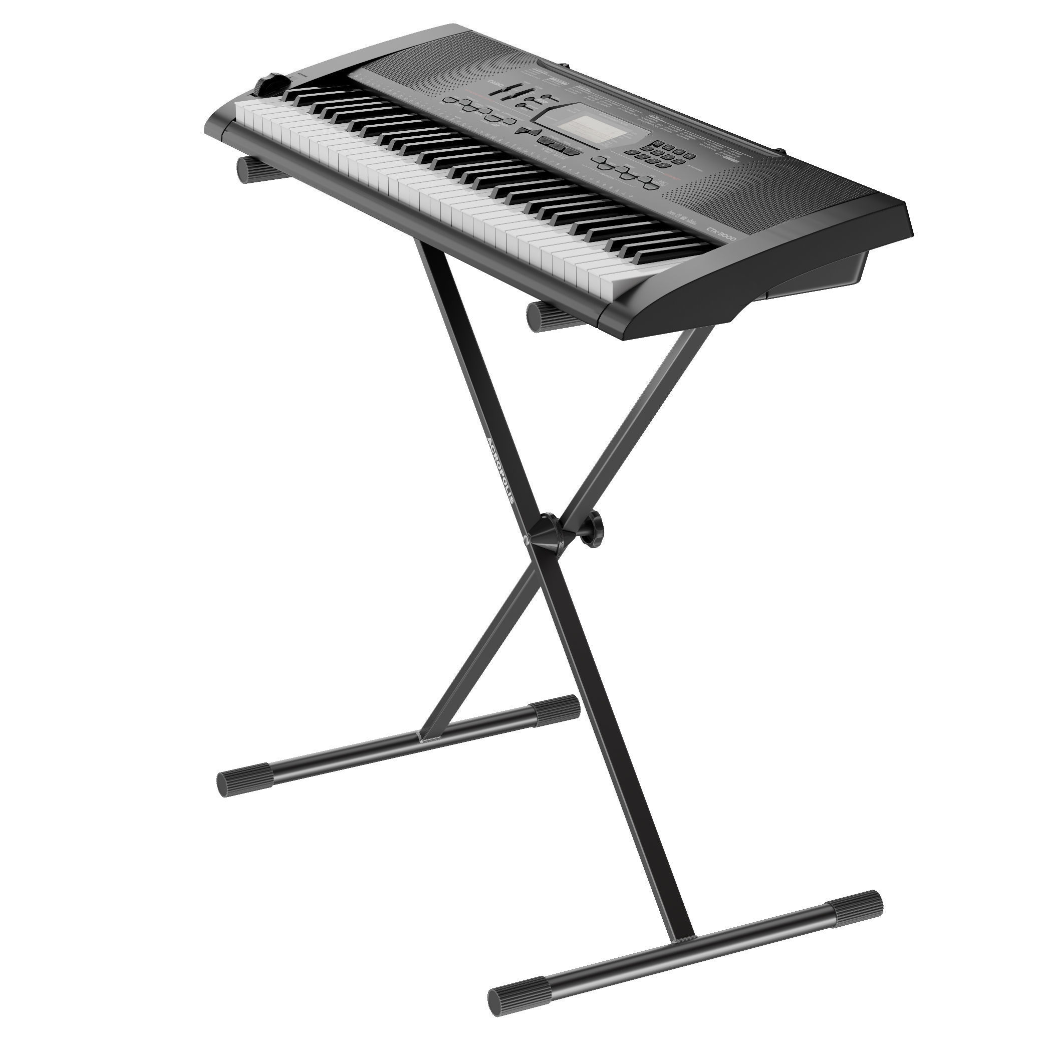 Synthesizer CASIO 3D model_4