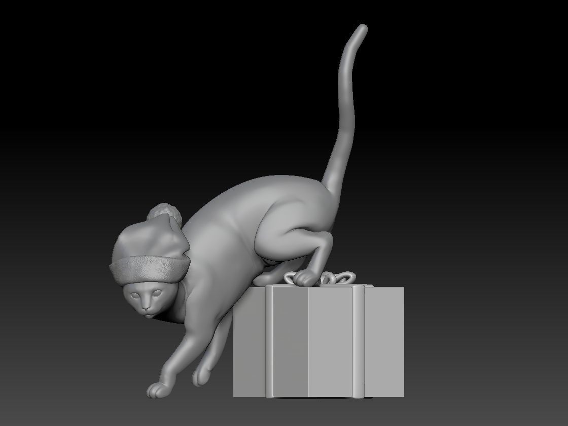 FAMILY TREE DOG AND CAT 3D print model_4