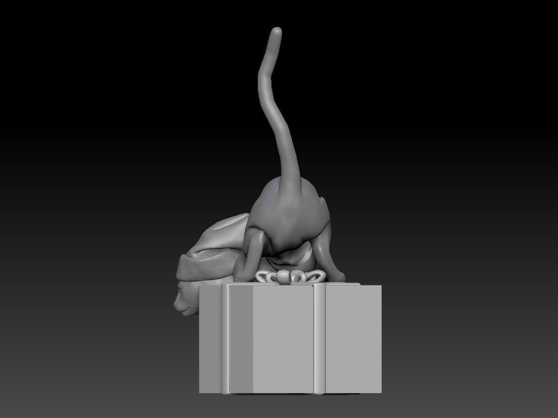 FAMILY TREE DOG AND CAT 3D print model_5