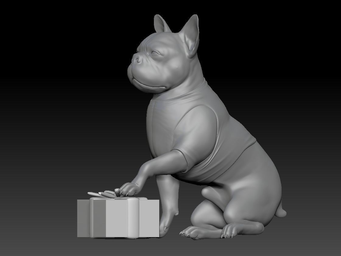 FAMILY TREE DOG AND CAT 3D print model_1