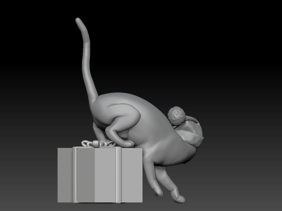 FAMILY TREE DOG AND CAT 3D print model_6