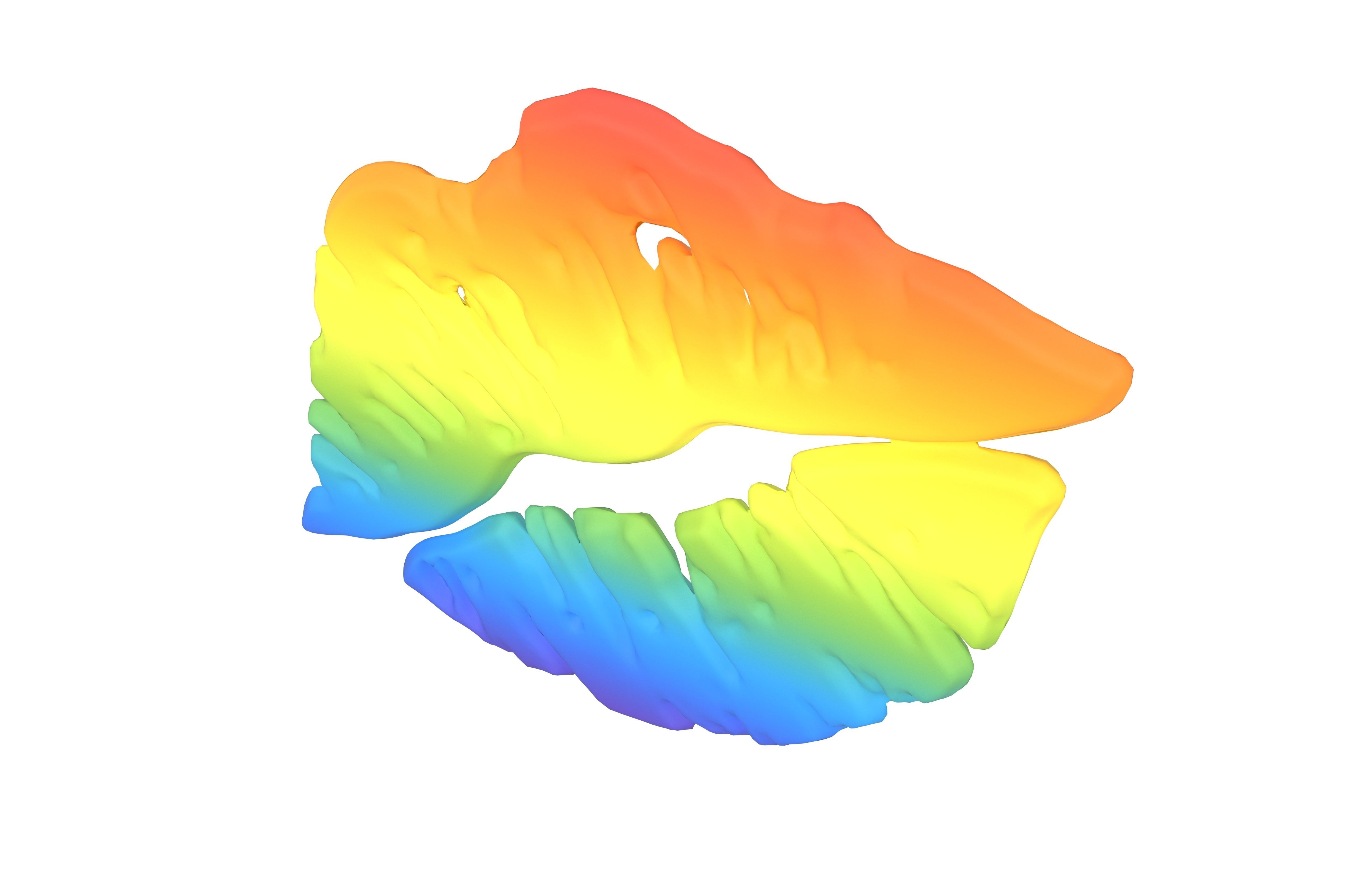 Kiss Mark v1 009 Low-poly 3D model_2