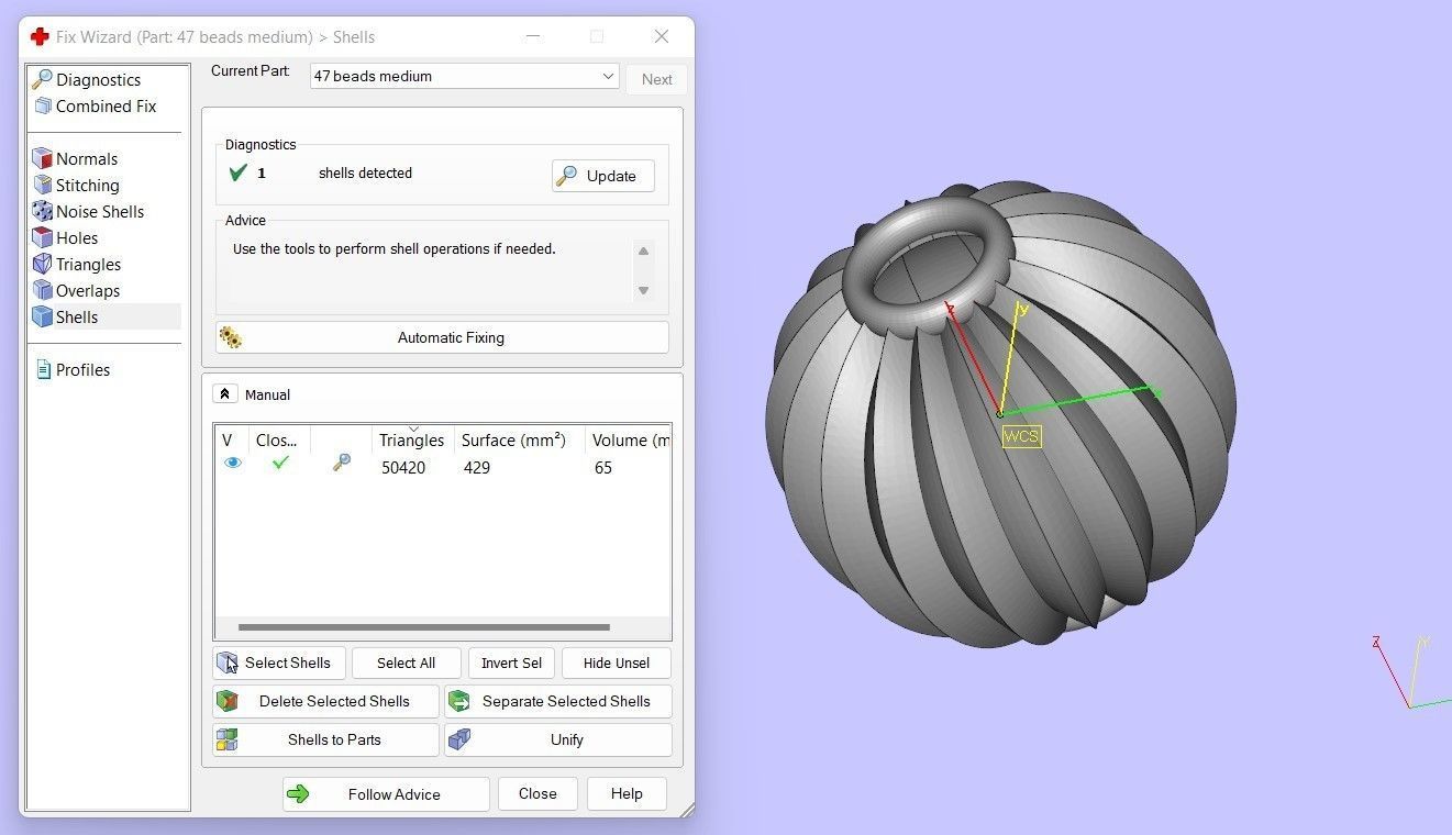 47 beads 3D print model_5