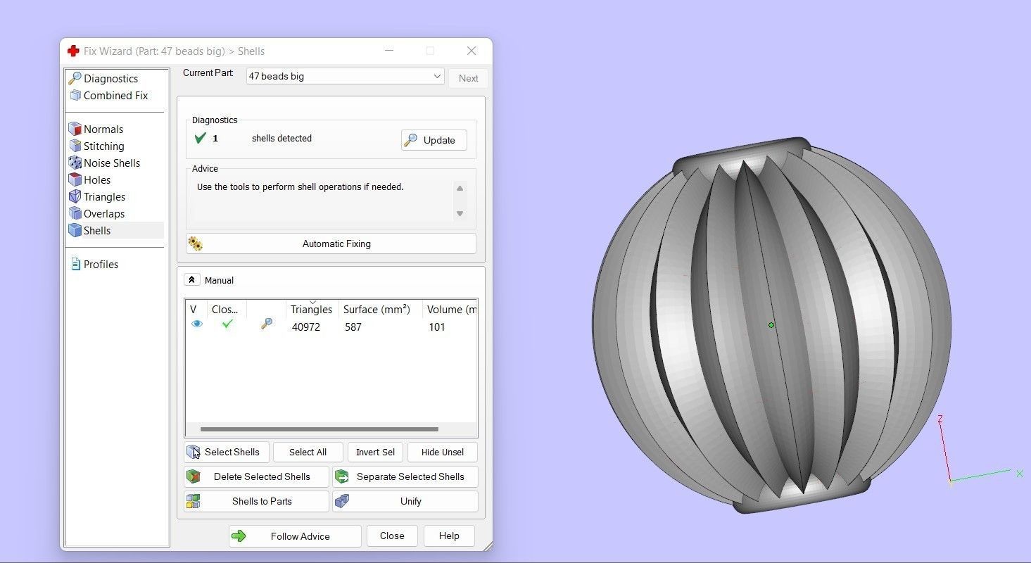 47 beads 3D print model_4