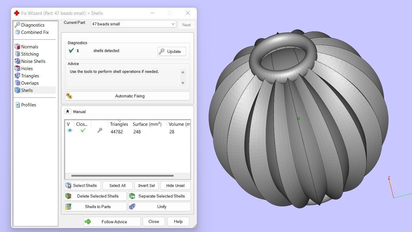 47 beads 3D print model_6