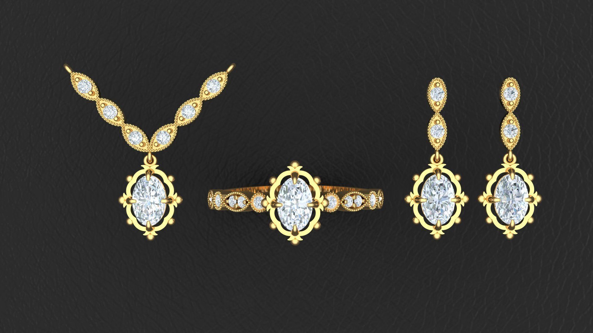 WOMAN ring 3D print model_1