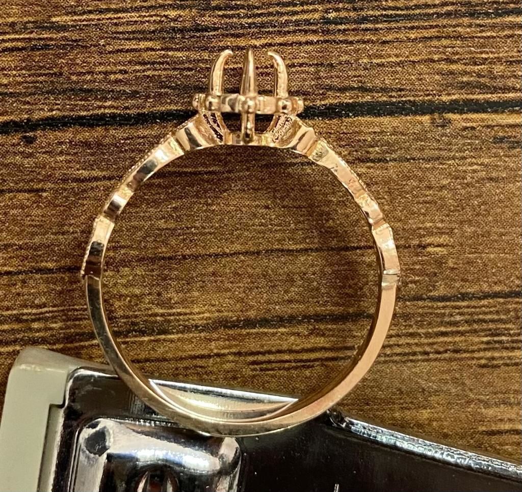 WOMAN ring 3D print model_3