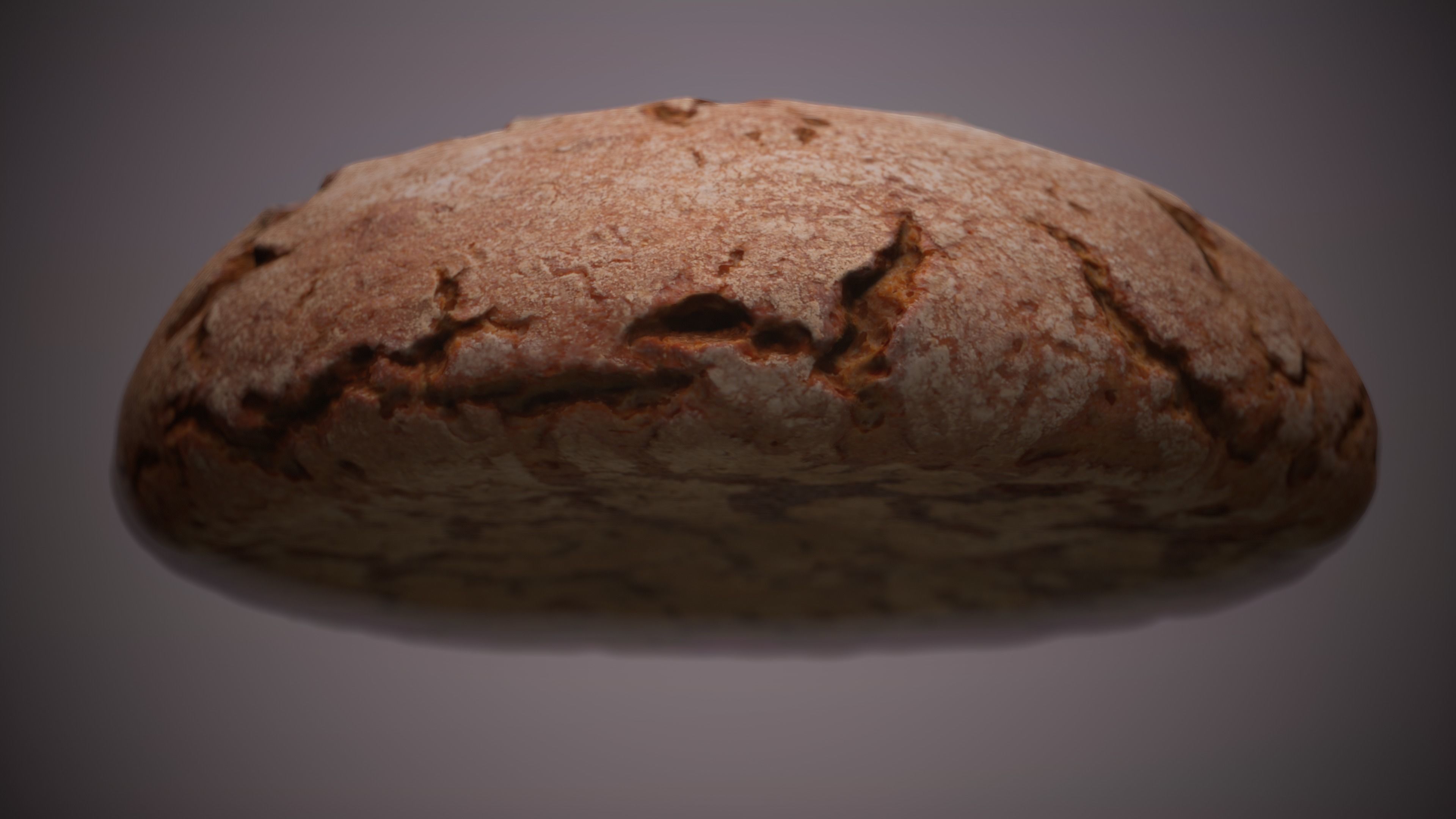 3D model Rustic Sourdough Bread VR / AR / low-poly | CGTrader