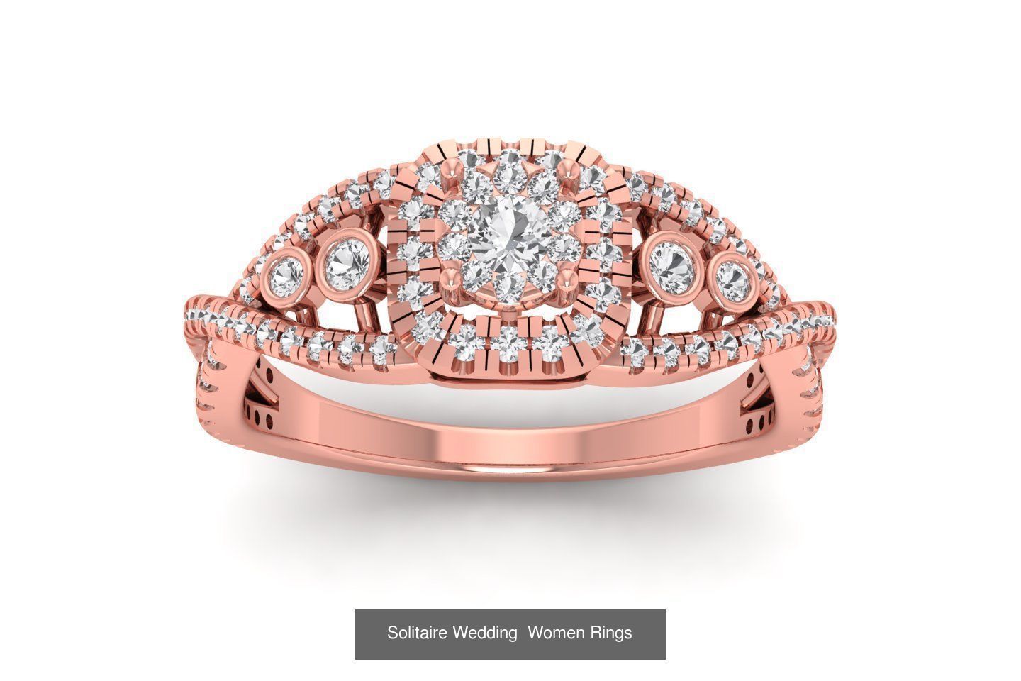 90 Solitaire Wedding Women Rings Collection _34