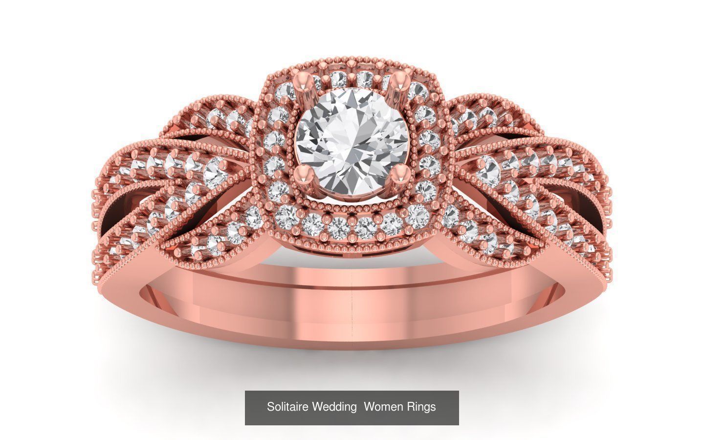 90 Solitaire Wedding Women Rings Collection _39