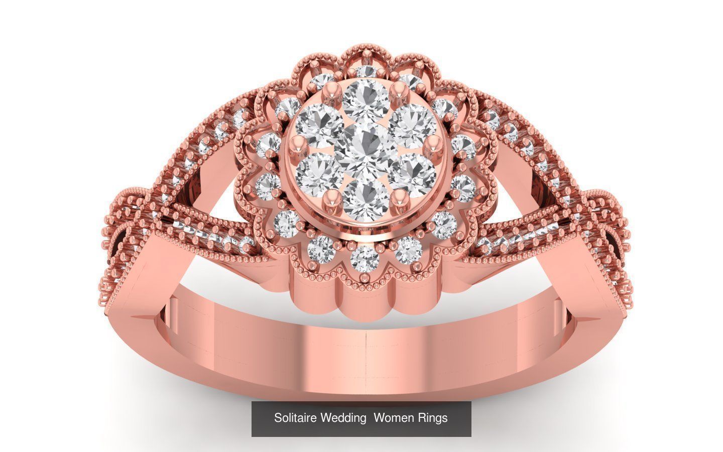 90 Solitaire Wedding Women Rings Collection _52